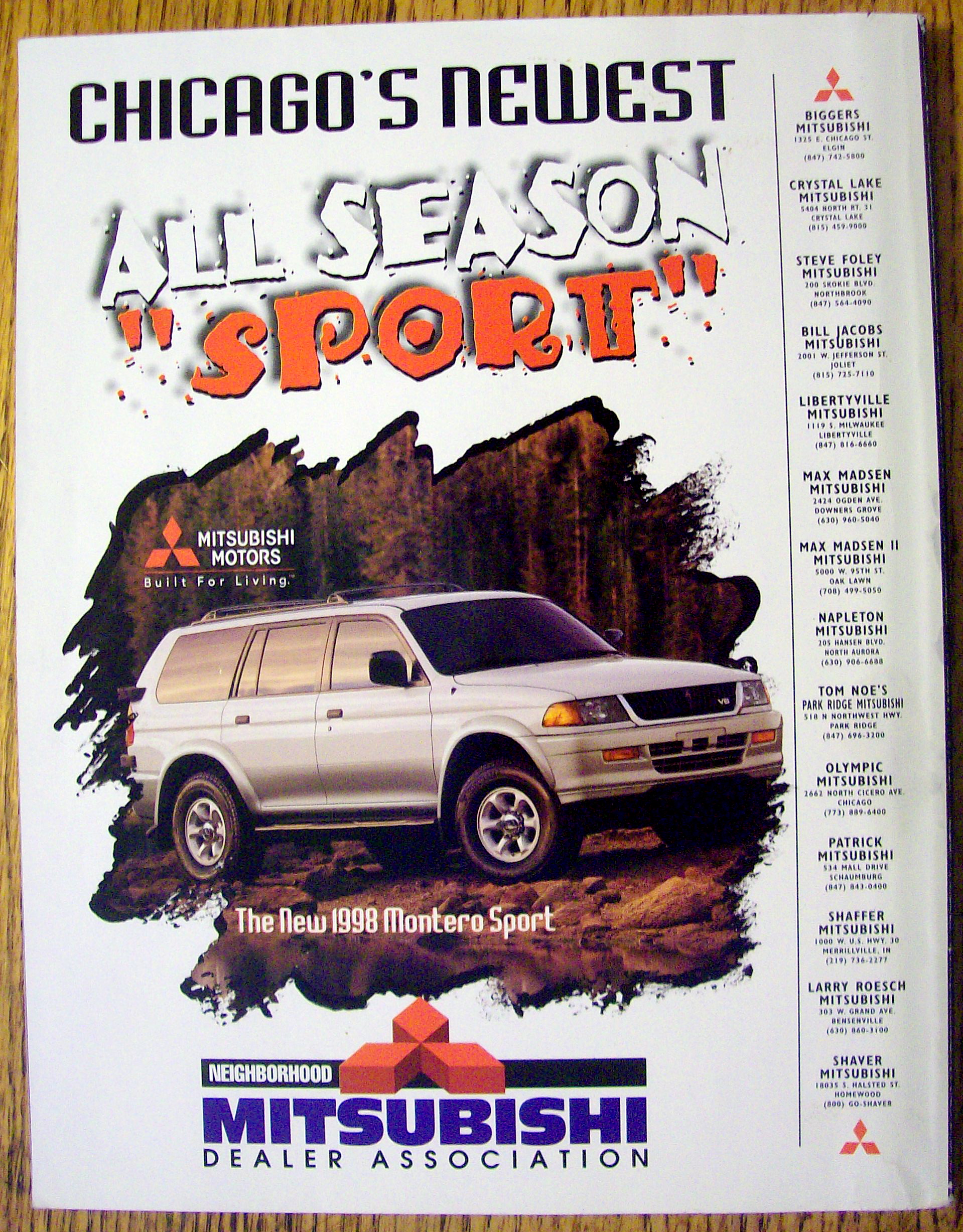 Bullpen Official Program Of The Chicago Bulls 1997-98