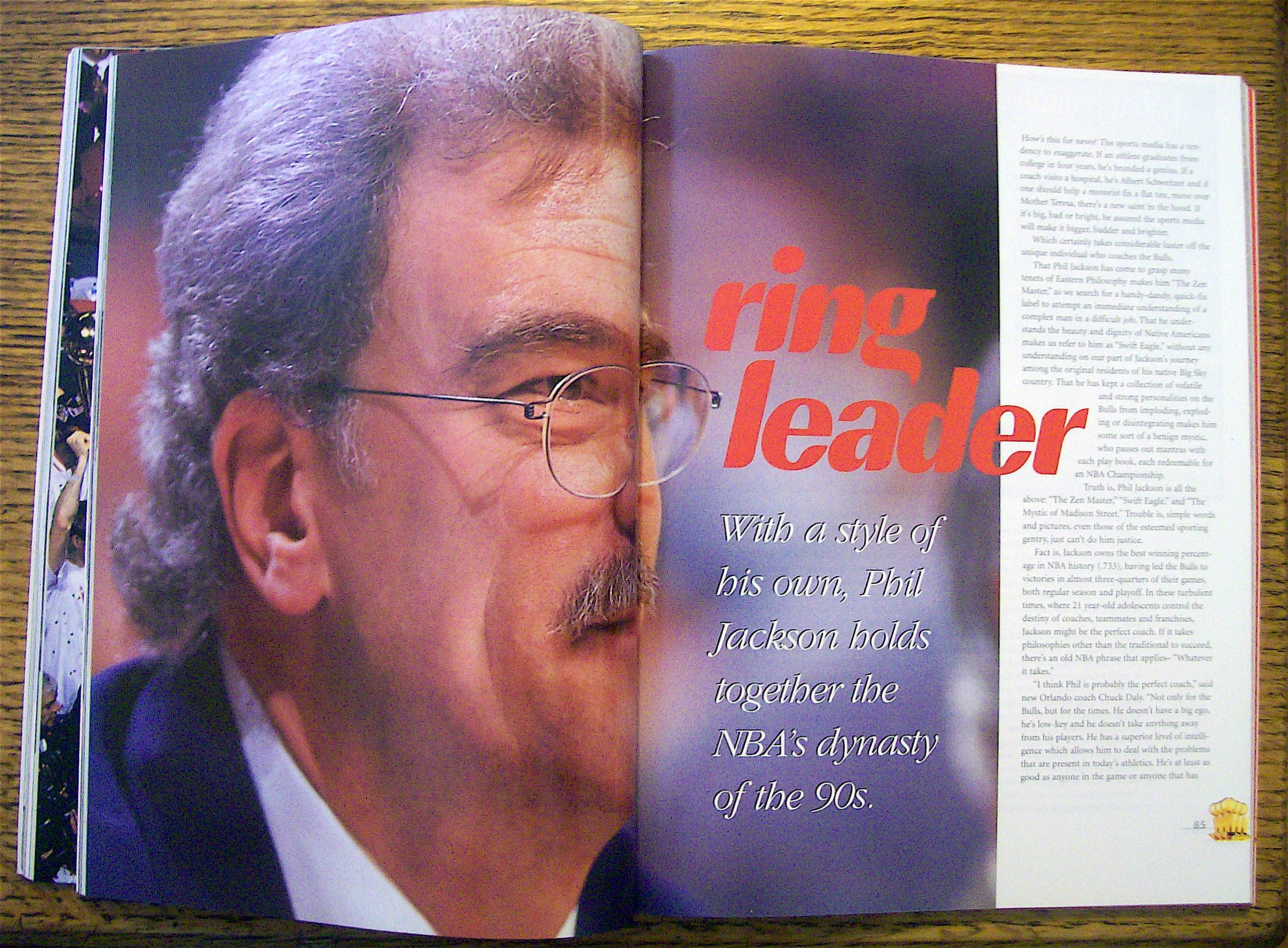 Bullpen Official Program Of The Chicago Bulls 1997-98