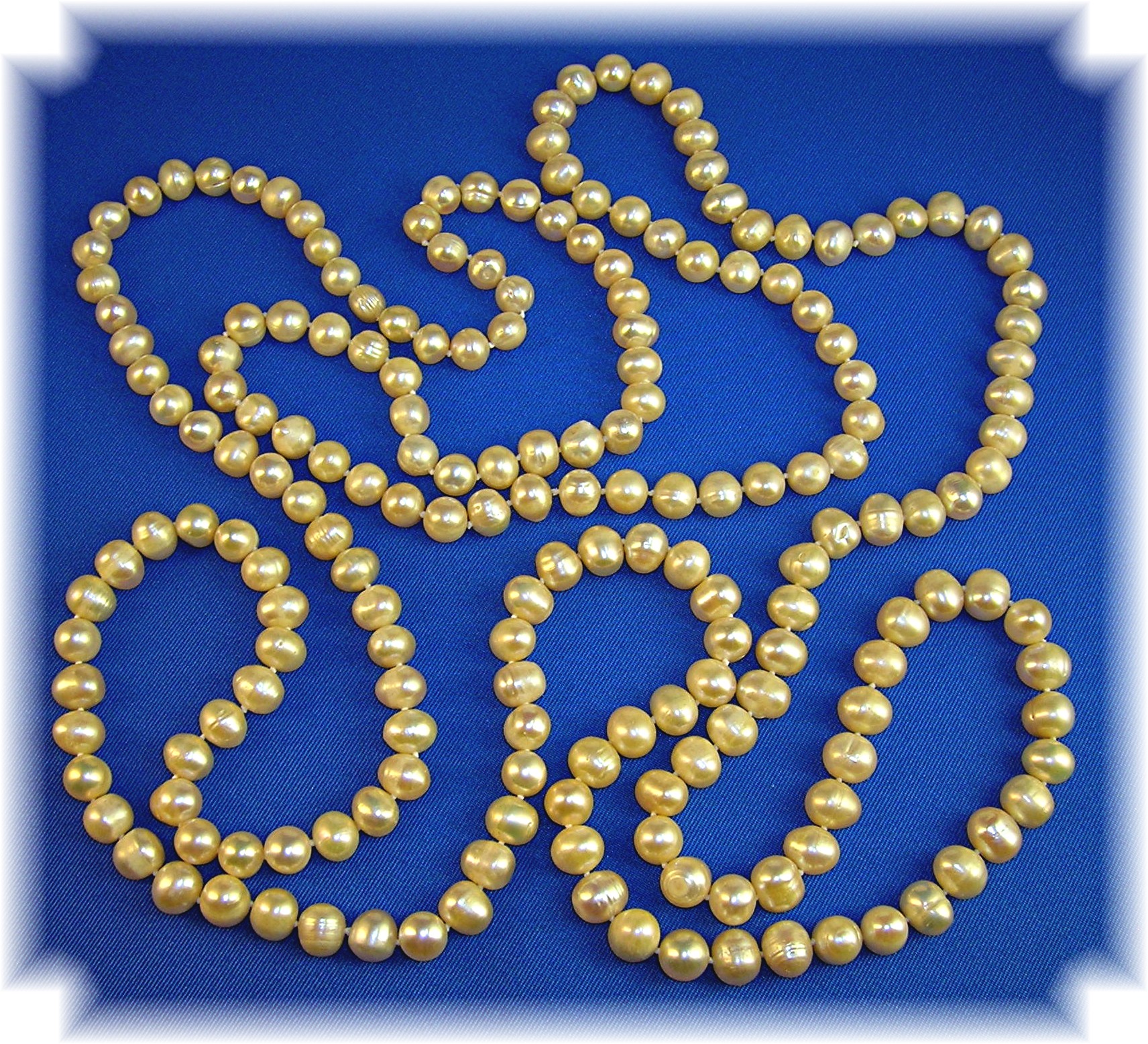 69 Inches Genuine PINK Freshwater Pearls 8 1/2mm