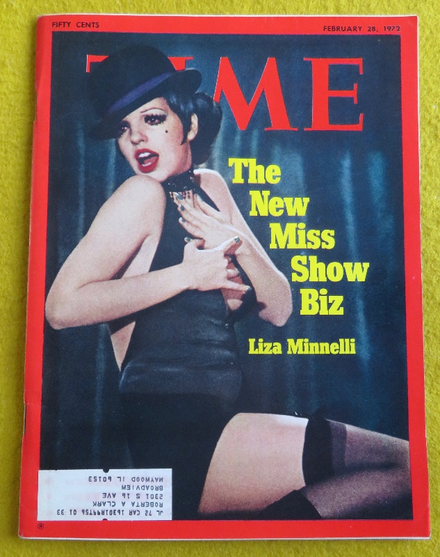 Time Magazine February 28, 1972 Liza Minnelli