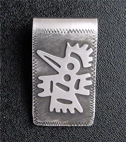 Sterling Silver Mexico Cital Eagle 214 Feming Money Cli