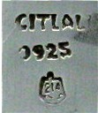 Sterling Silver Mexico Cital Eagle 214 Feming Money Cli