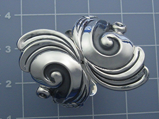 Taxco  Sterling Silver Medesio Rodrigues  Clamper