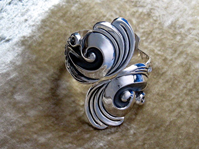 Taxco Sterling Silver Medesio Rodrigues Clamper