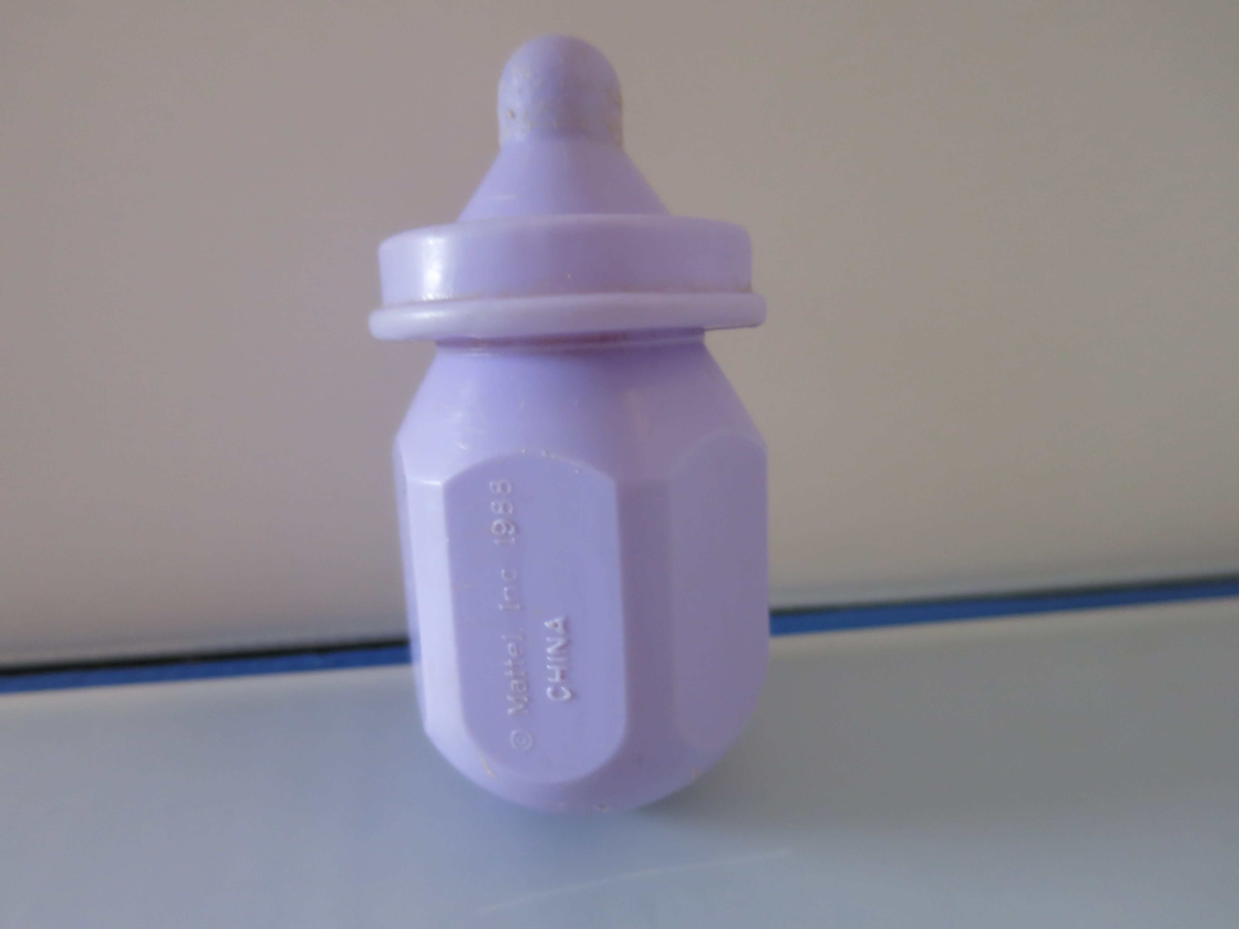 Mattel Magic Nursery Doll Bottle Replacement Purple 1988