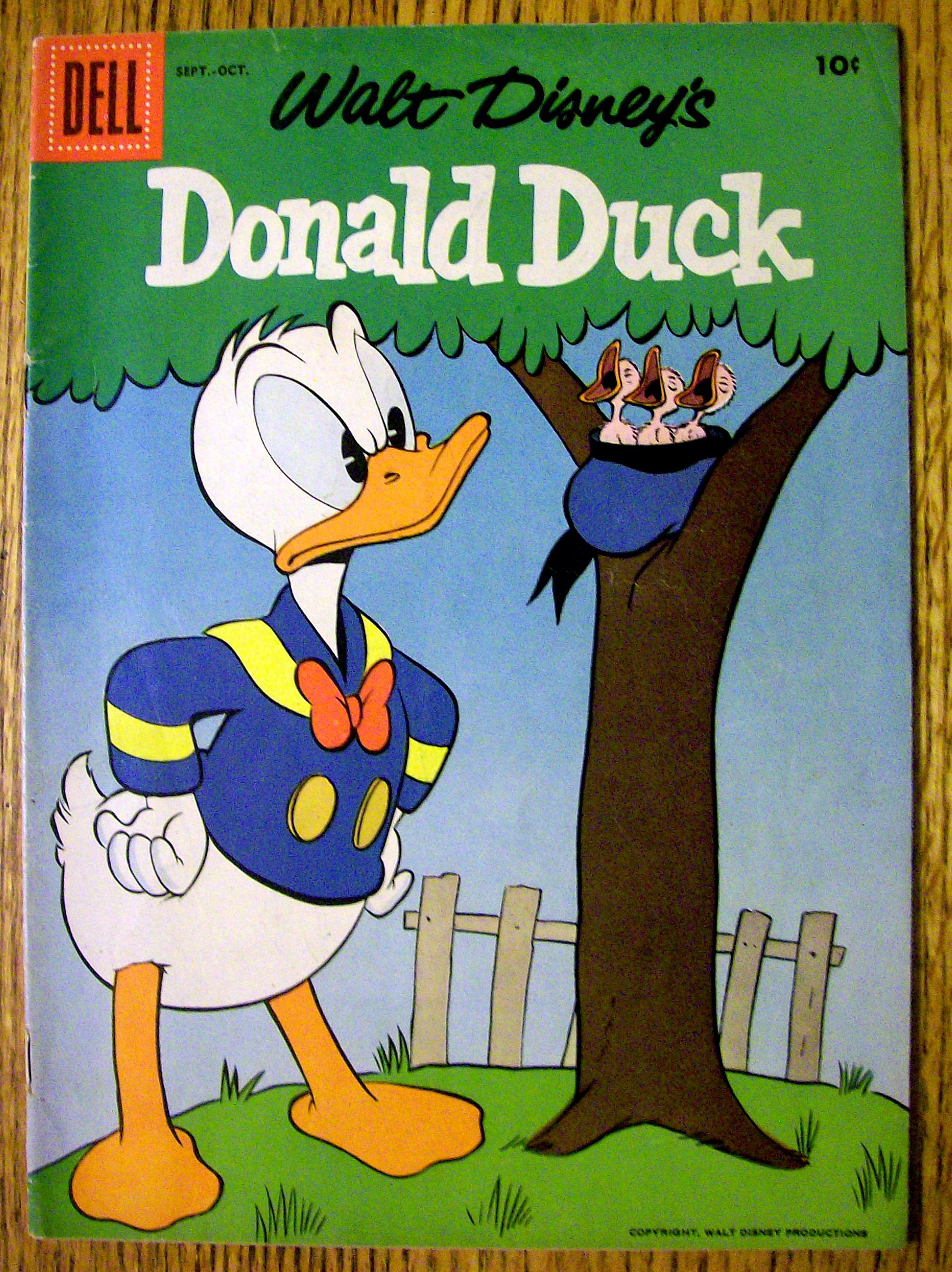 Walt Disney's Donald Duck Comic #55 September 1957