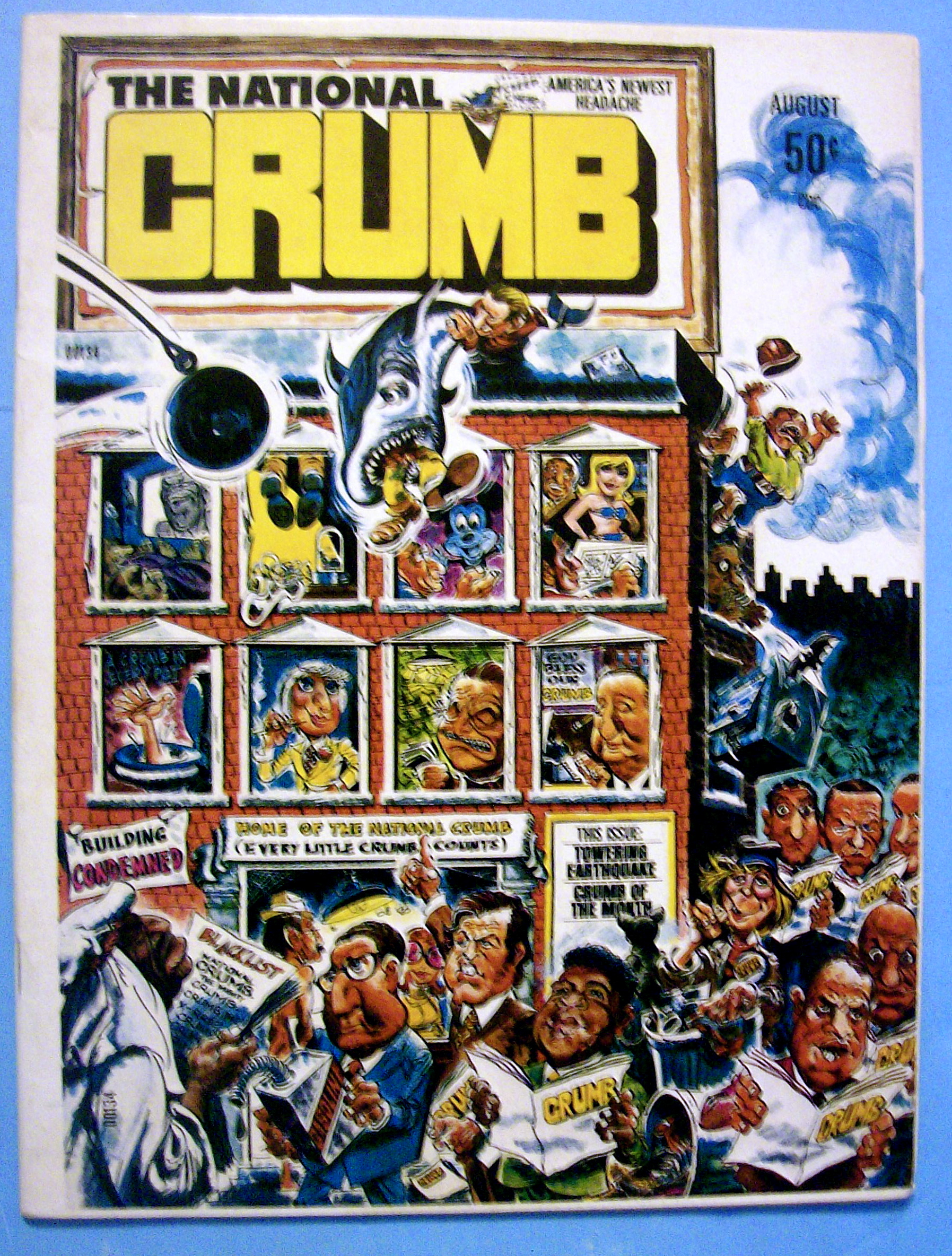 National Crumb Magazine August 1975 Crumb Of Month