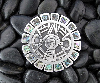 Brooch SALVADORE TERAN Mexico Sterling Silver