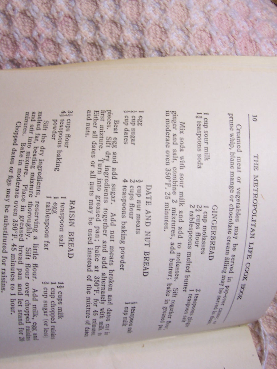 Metropolitan Cookbook, 1940-50's