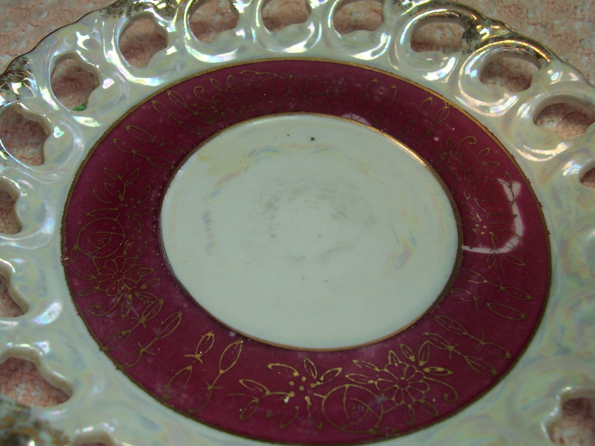 Cup and Saucer Made in Japan Lusterware