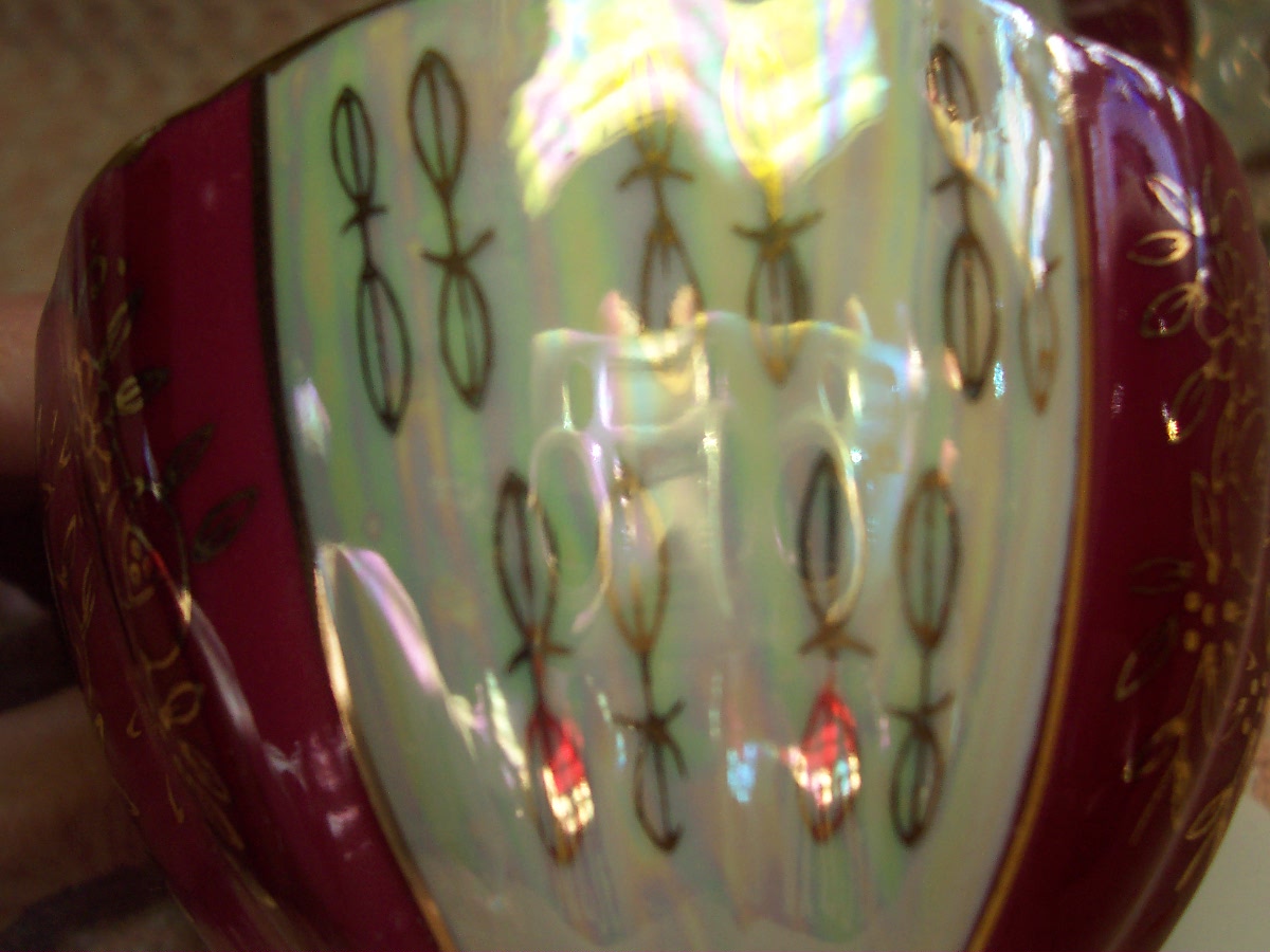 Cup and Saucer Made in Japan Lusterware