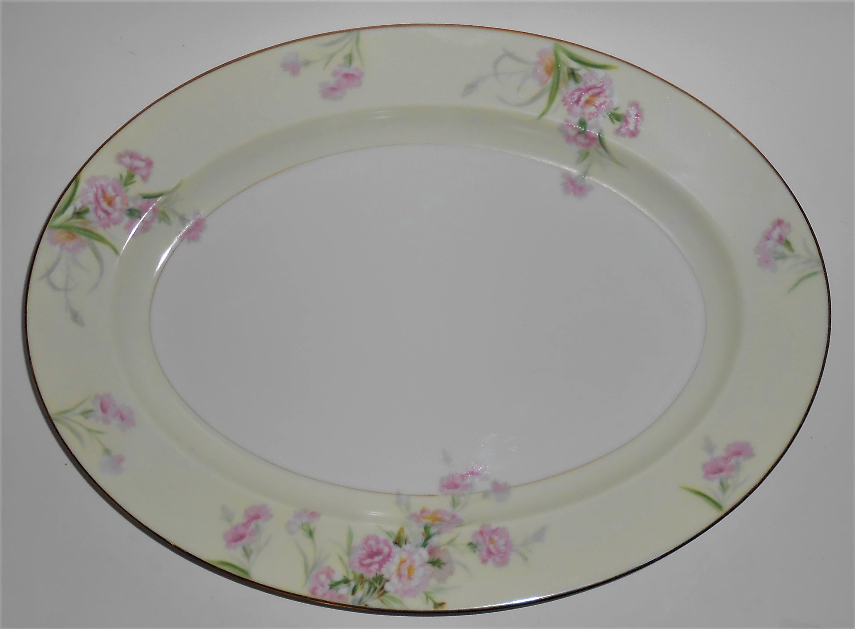 Noritake China Porcelain Mystery 1 Pink Carnation Large
