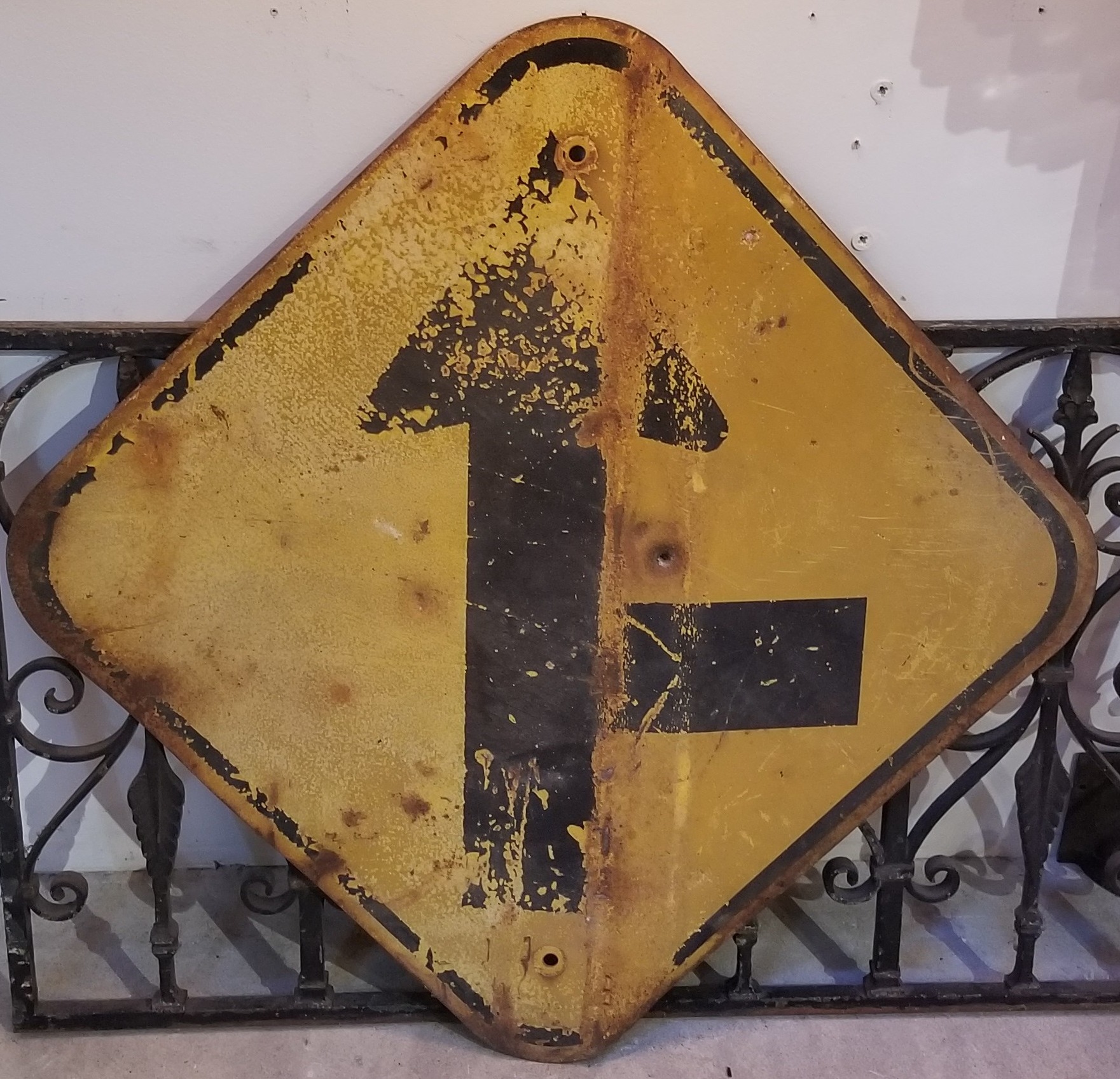 Old Traffic Sign
