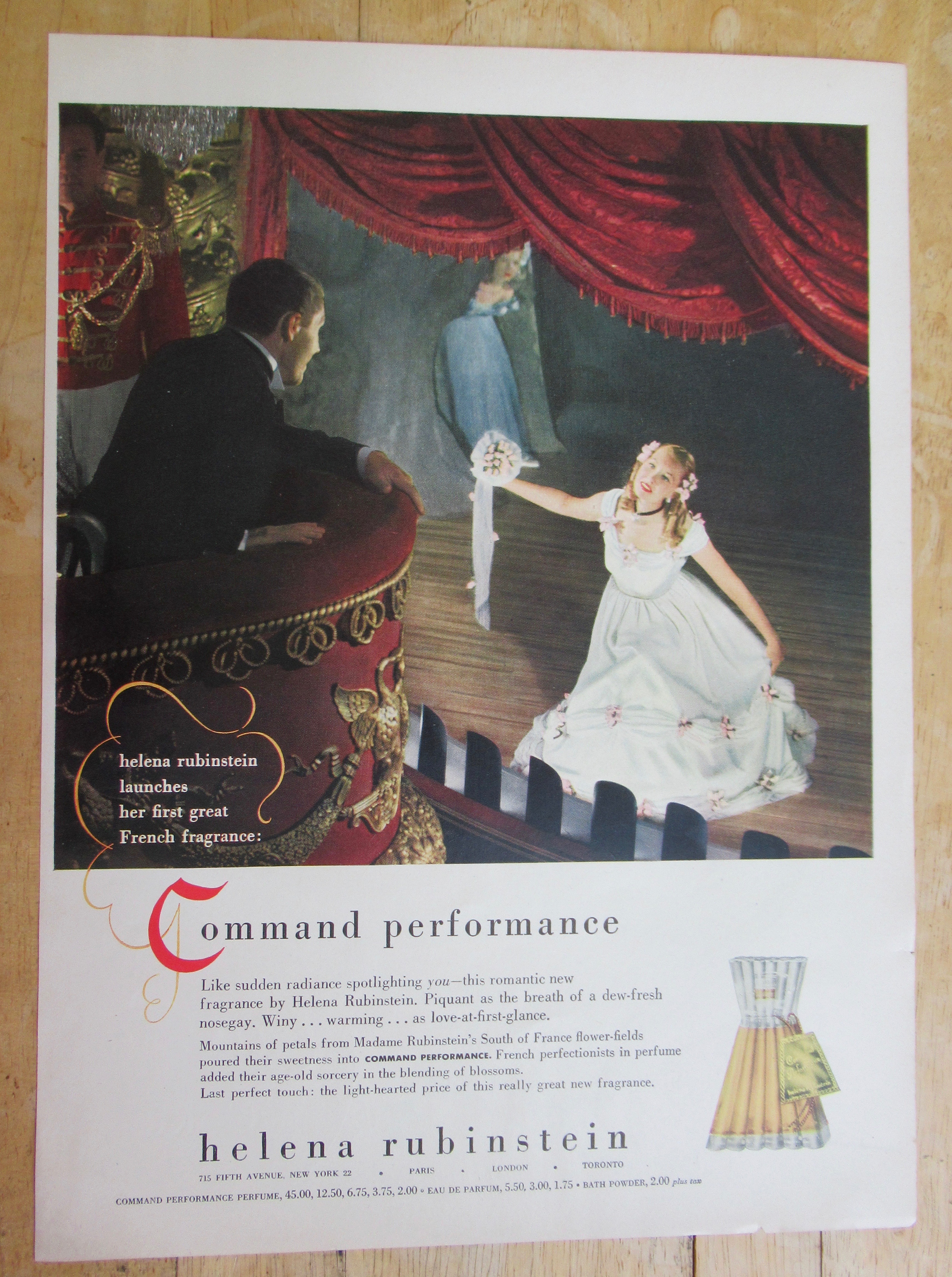 1917 Helena Rubinstein with Command Performance