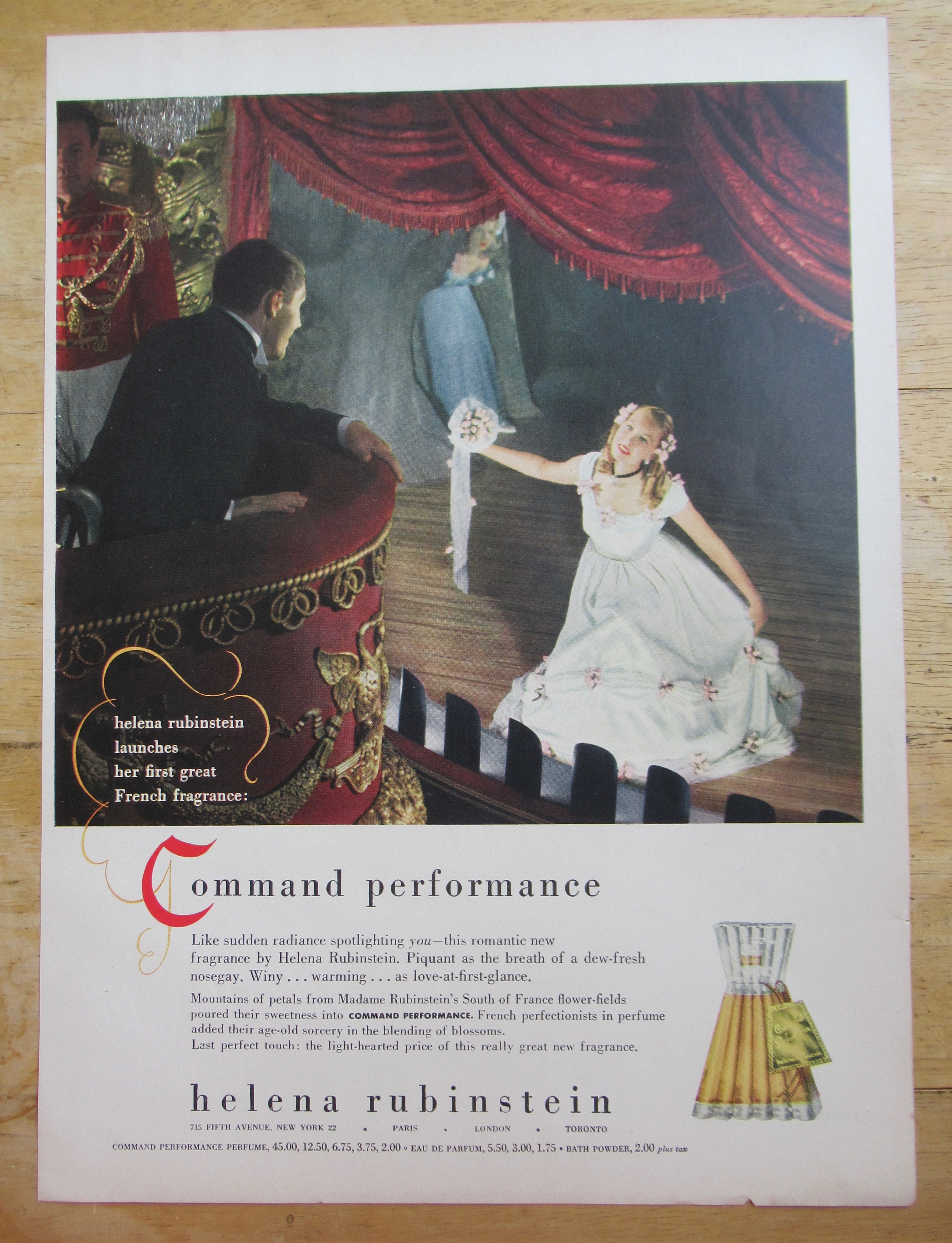 1917 Helena Rubinstein with Command Performance