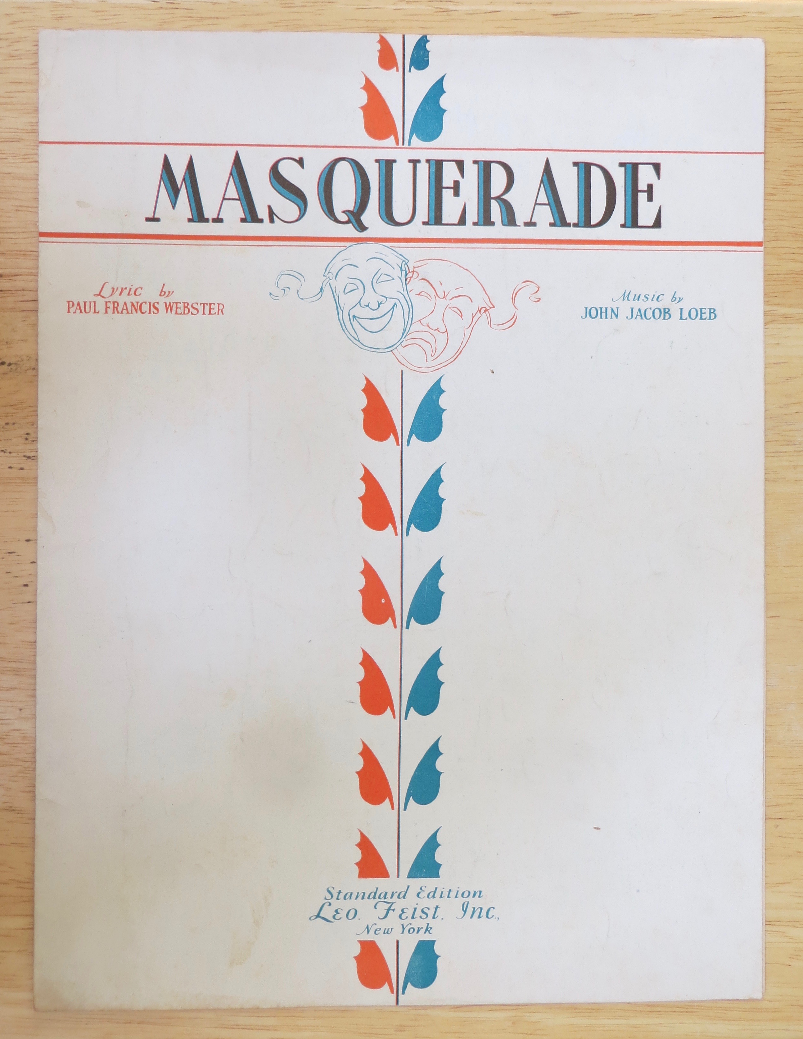 1932 Masquerade By Webster & Loeb