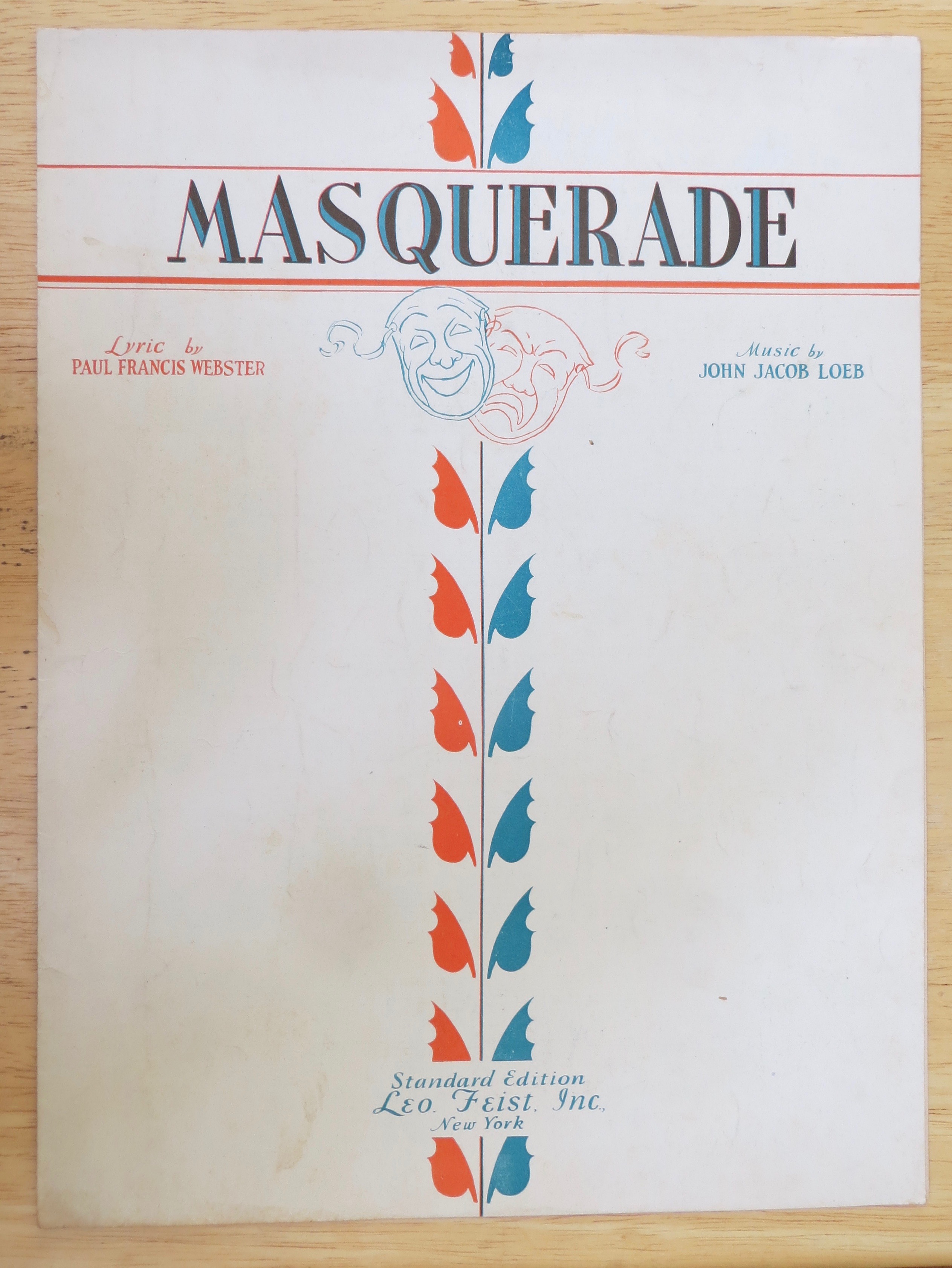 1932 Masquerade By Webster & Loeb