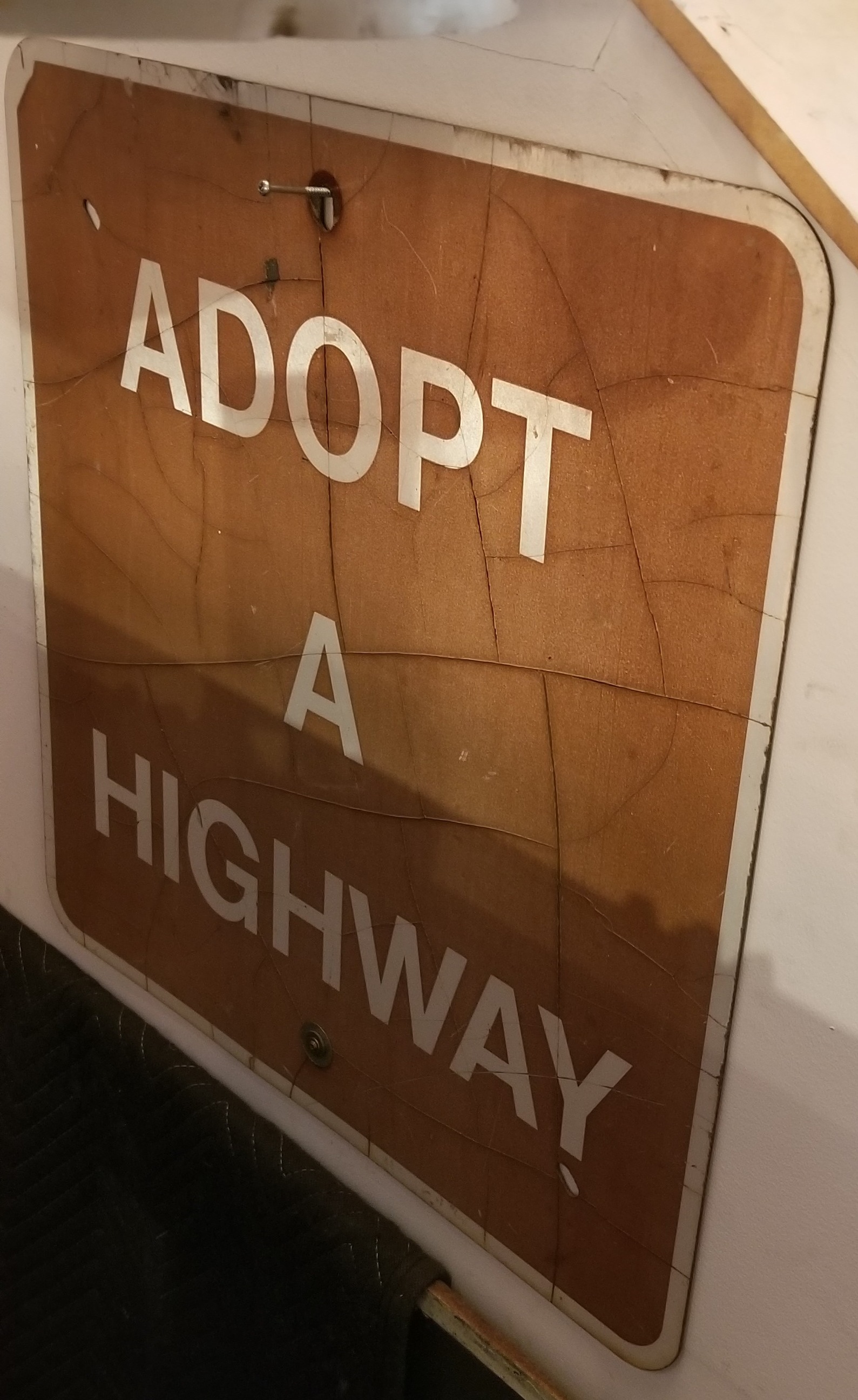 Old Roadside Sign