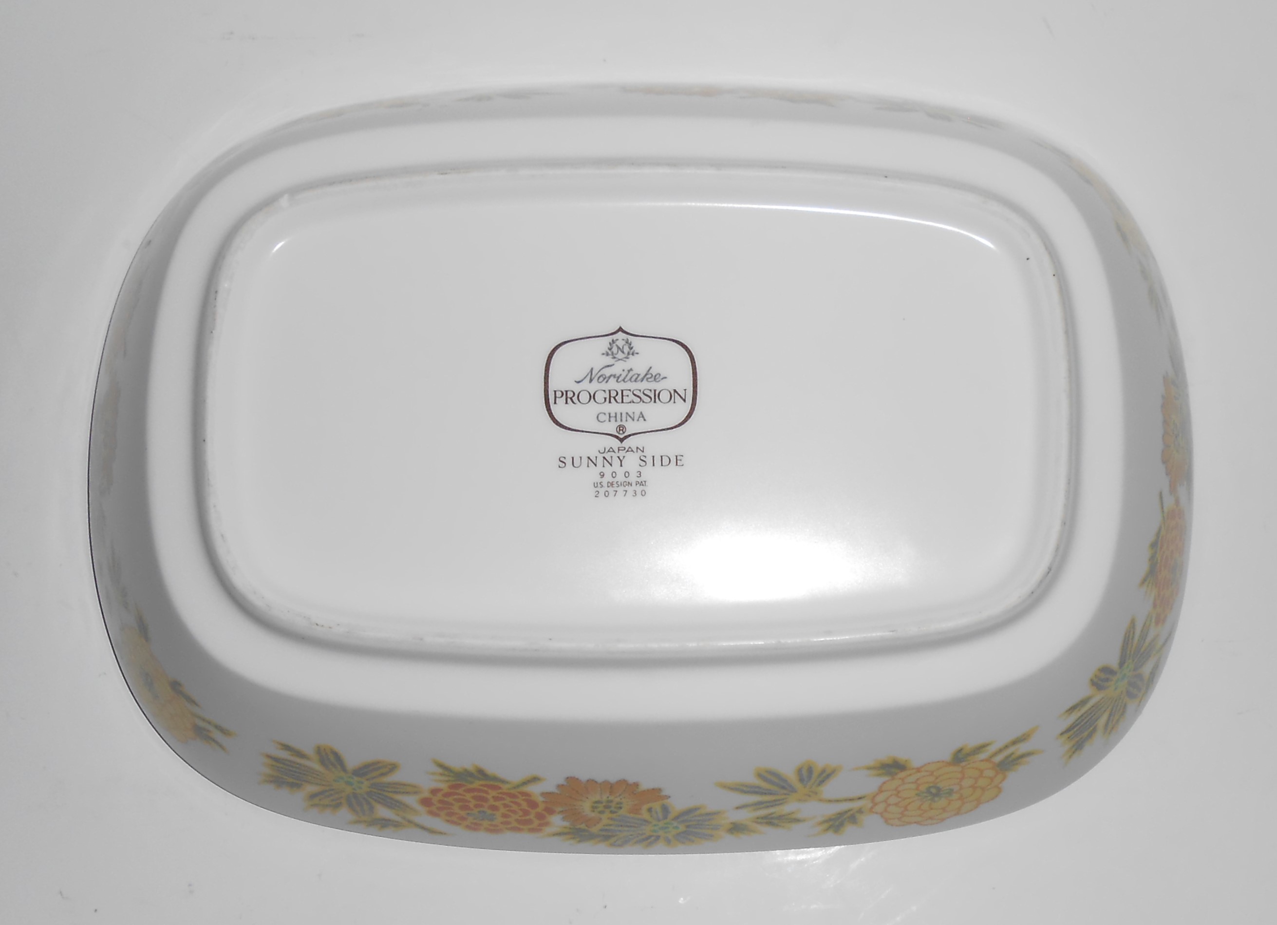 Noritake China Progression Sunny Side Vegetable Bowl
