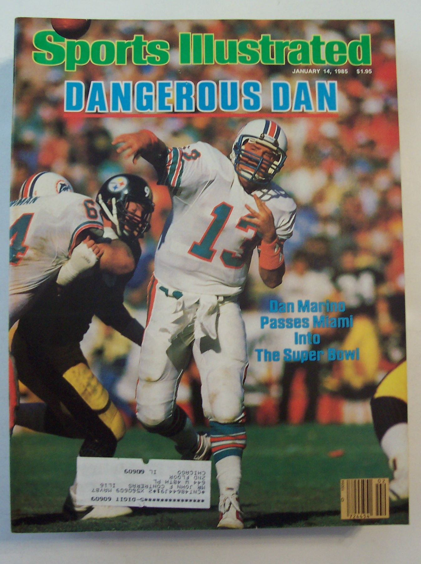 Sports Illustrated Magazine-January 14, 1985-Dan Marino
