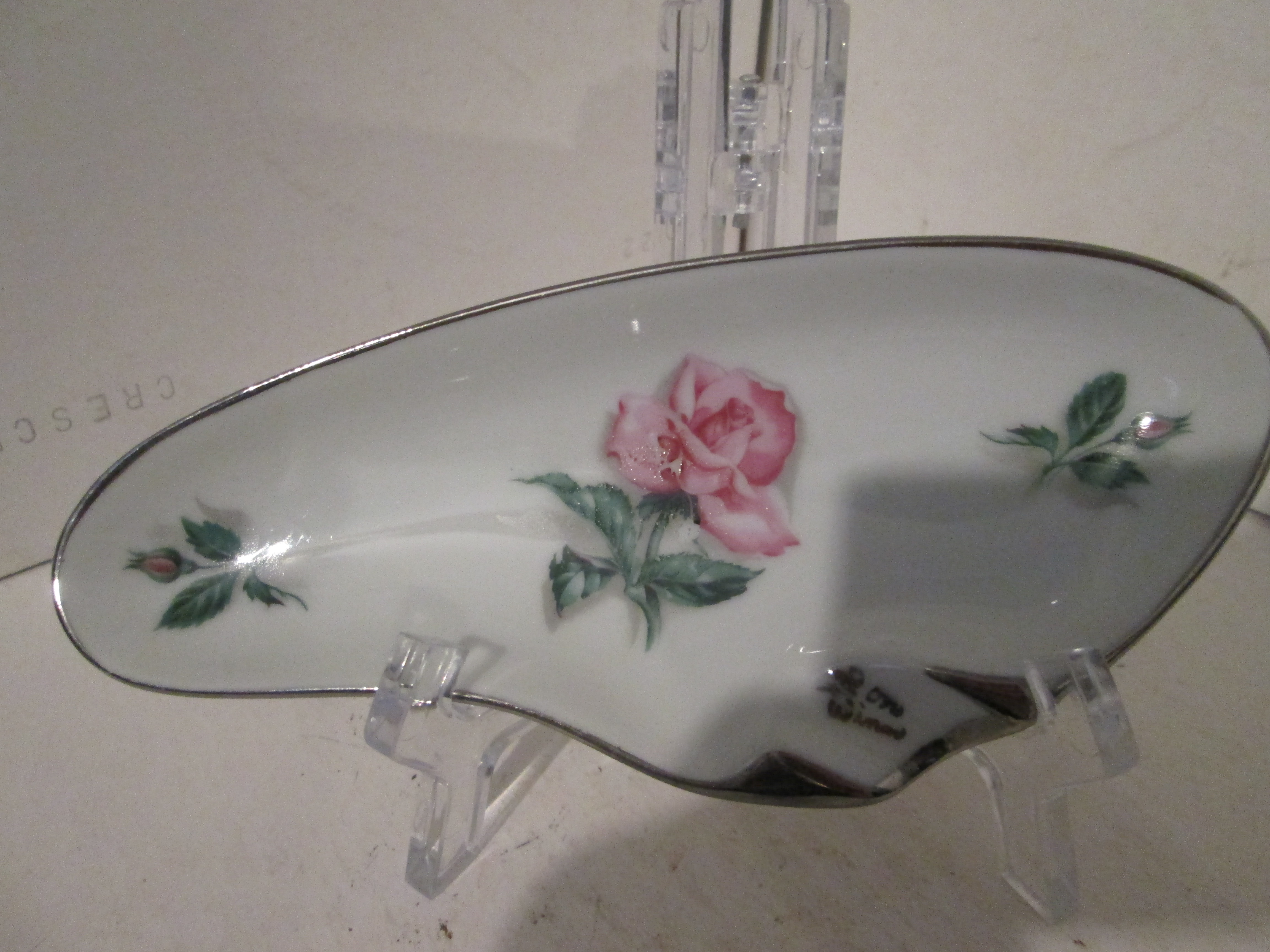 Vintage Plankenhammer Floss Bavaria Rose Ash Tray