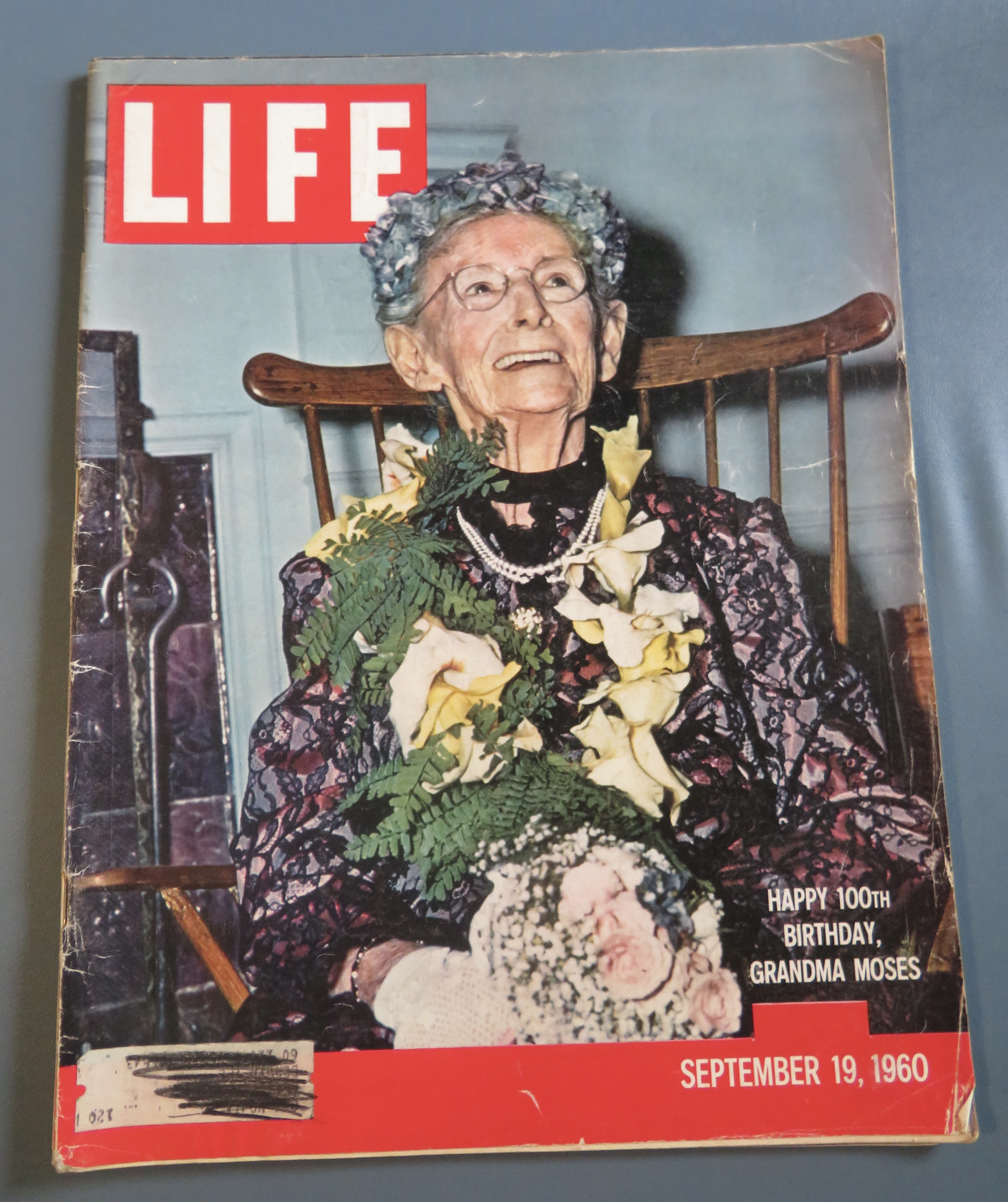 Life Magazine-September 19, 1960-Grandma Moses