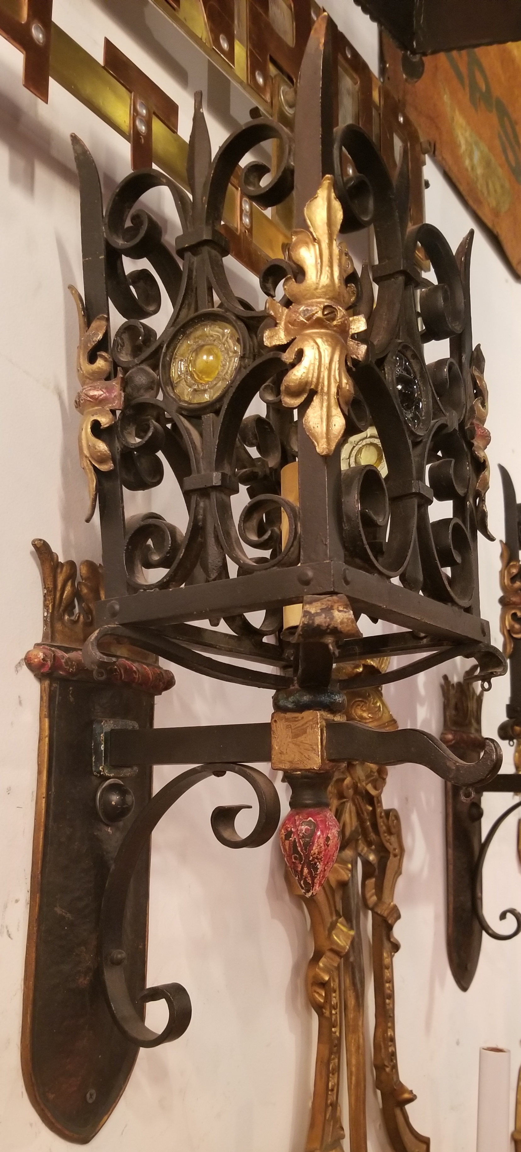 Bradley and Hubbard wall lights