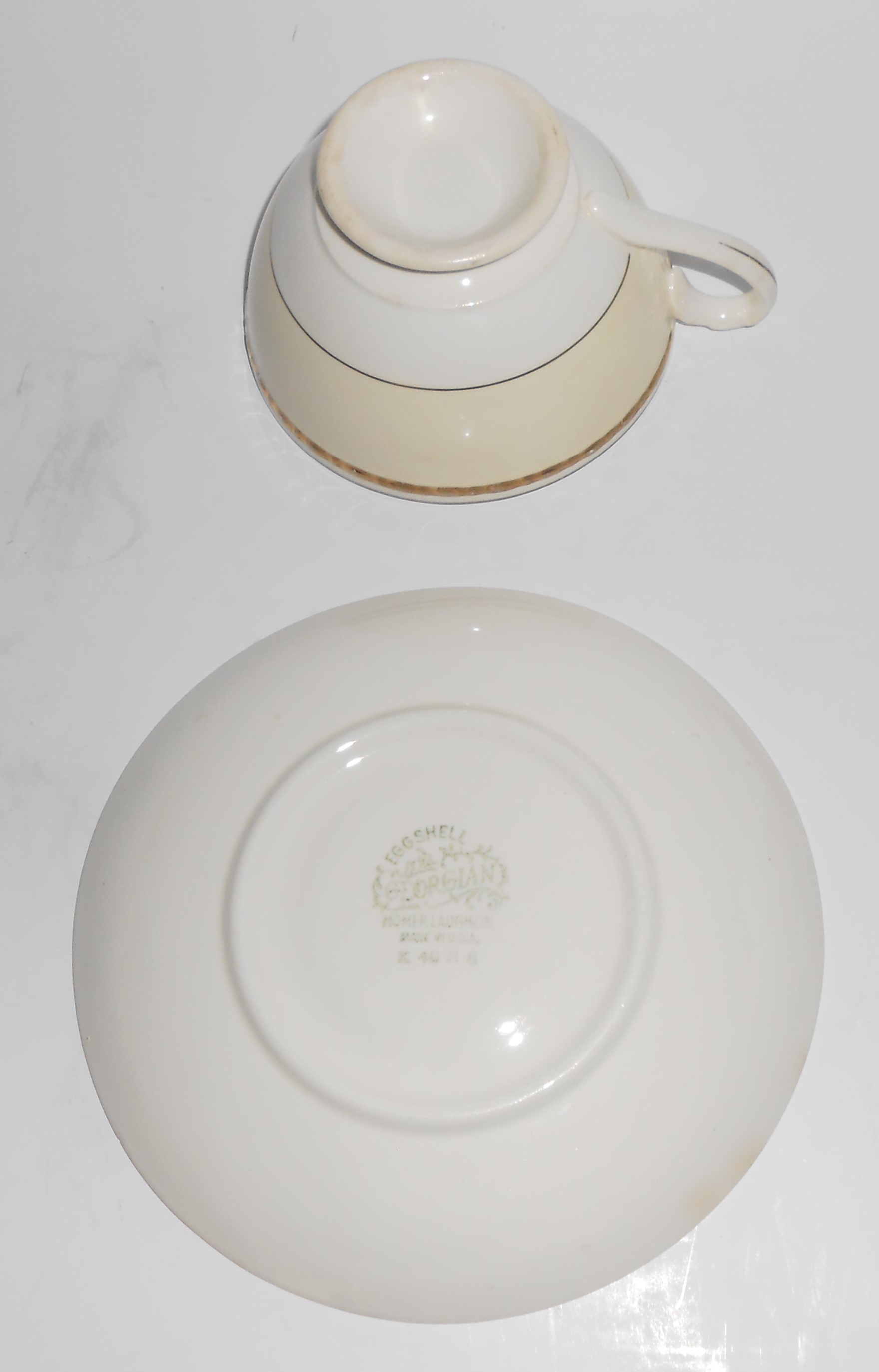 VINTAGE Homer Laughlin Company Georgian Eggshell Vicero