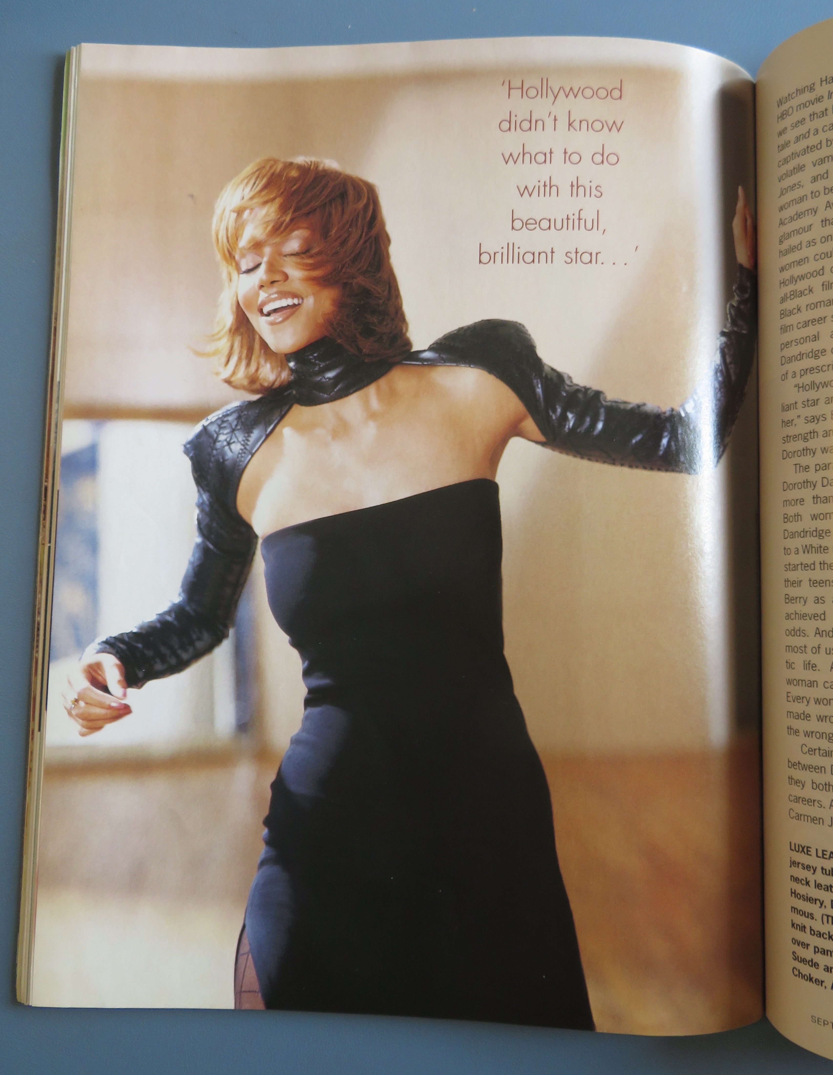 Essence Magazine September 1999 Halle Berry