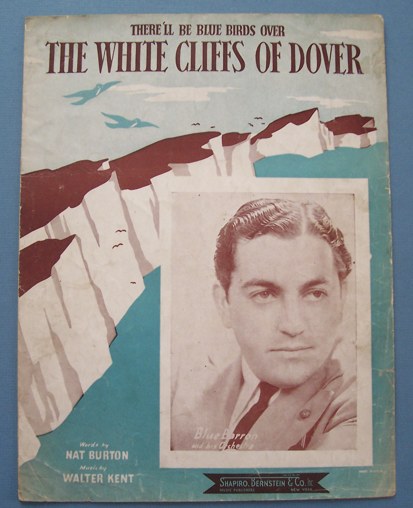 Sheet Music/1941 The White Cliffs Of Dover-Blue Barron