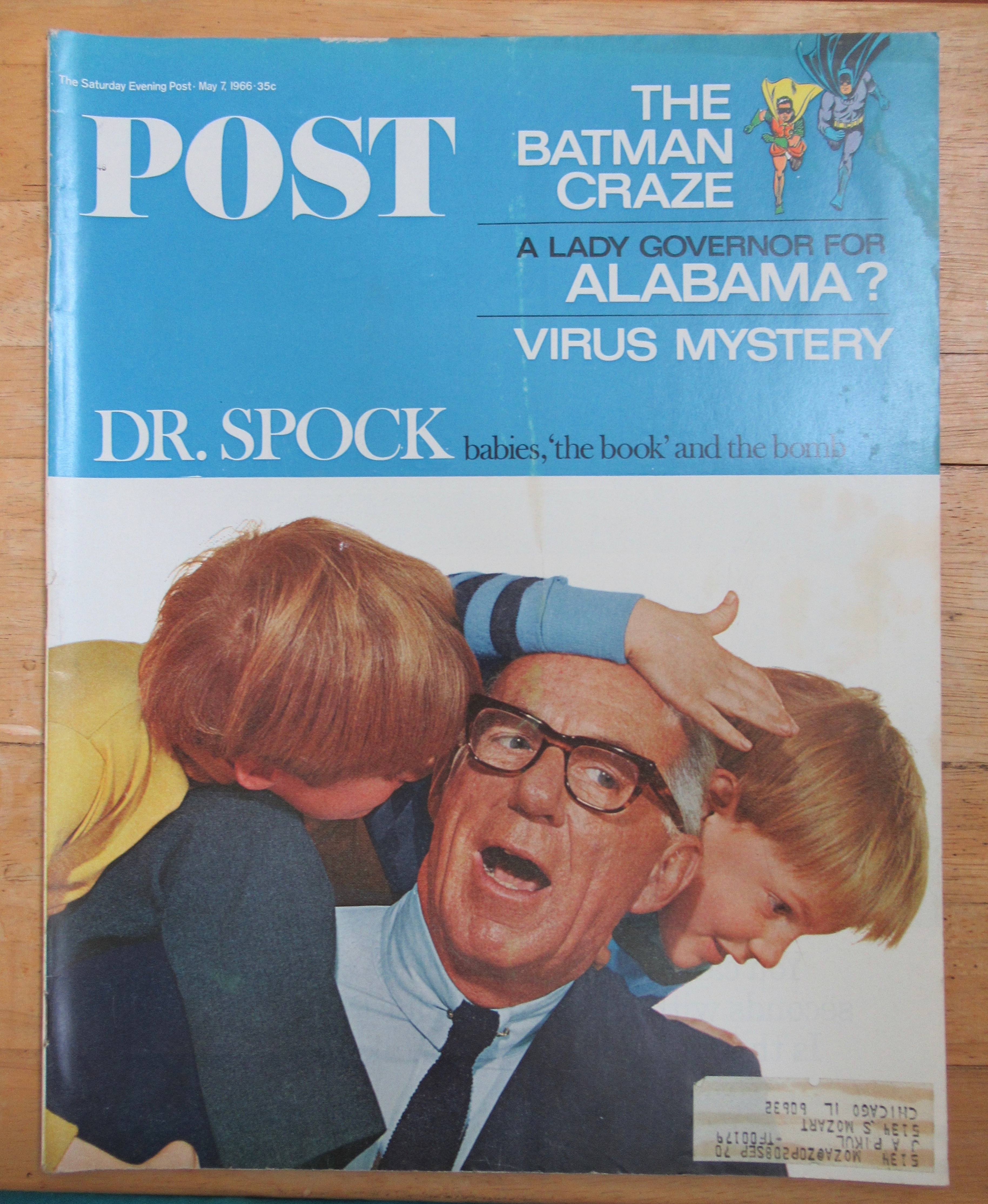 Saturday Evening Post Magazine-May 7, 1966-Dr. Spock