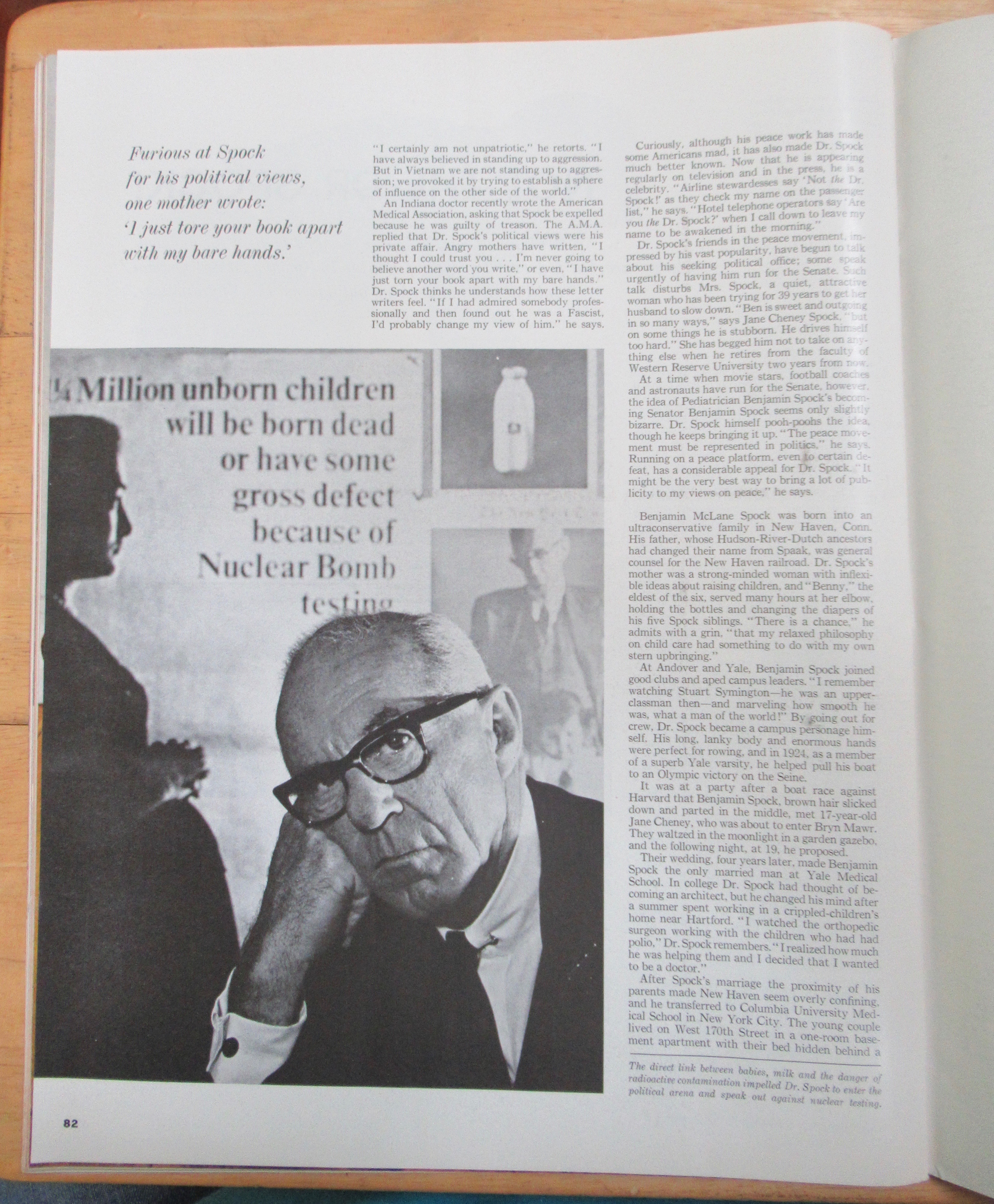 Saturday Evening Post Magazine-May 7, 1966-Dr. Spock