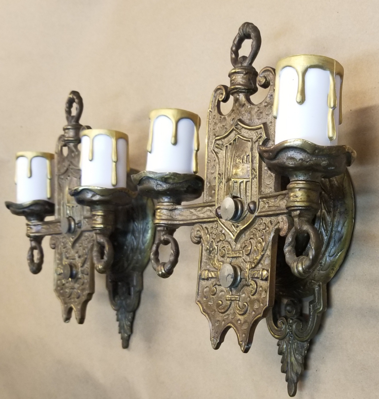 Vintage Wall Sconces  #3128