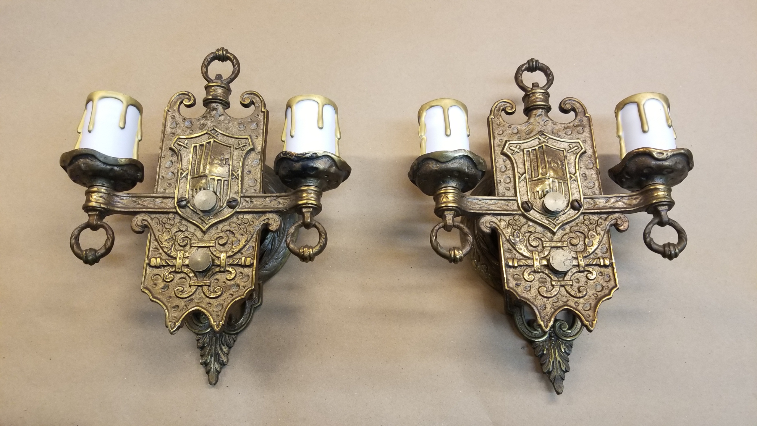 Vintage Wall Sconces  #3128