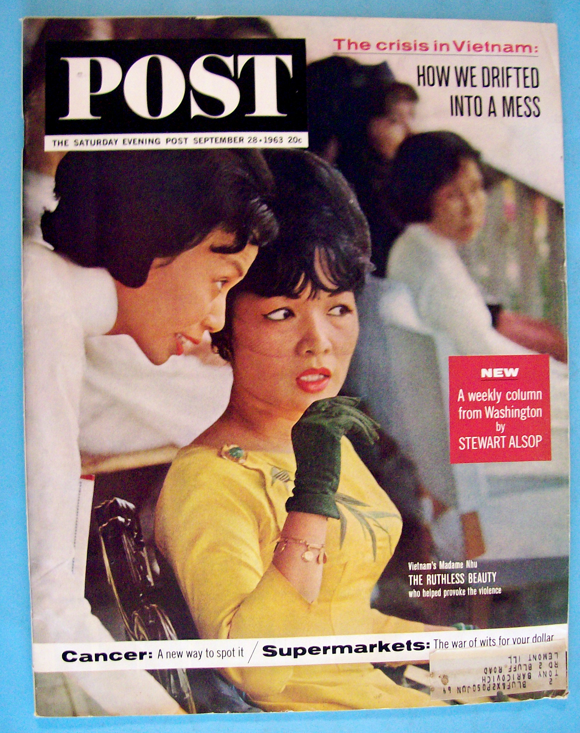 Saturday Evening Post Magazine - September 28, 1963