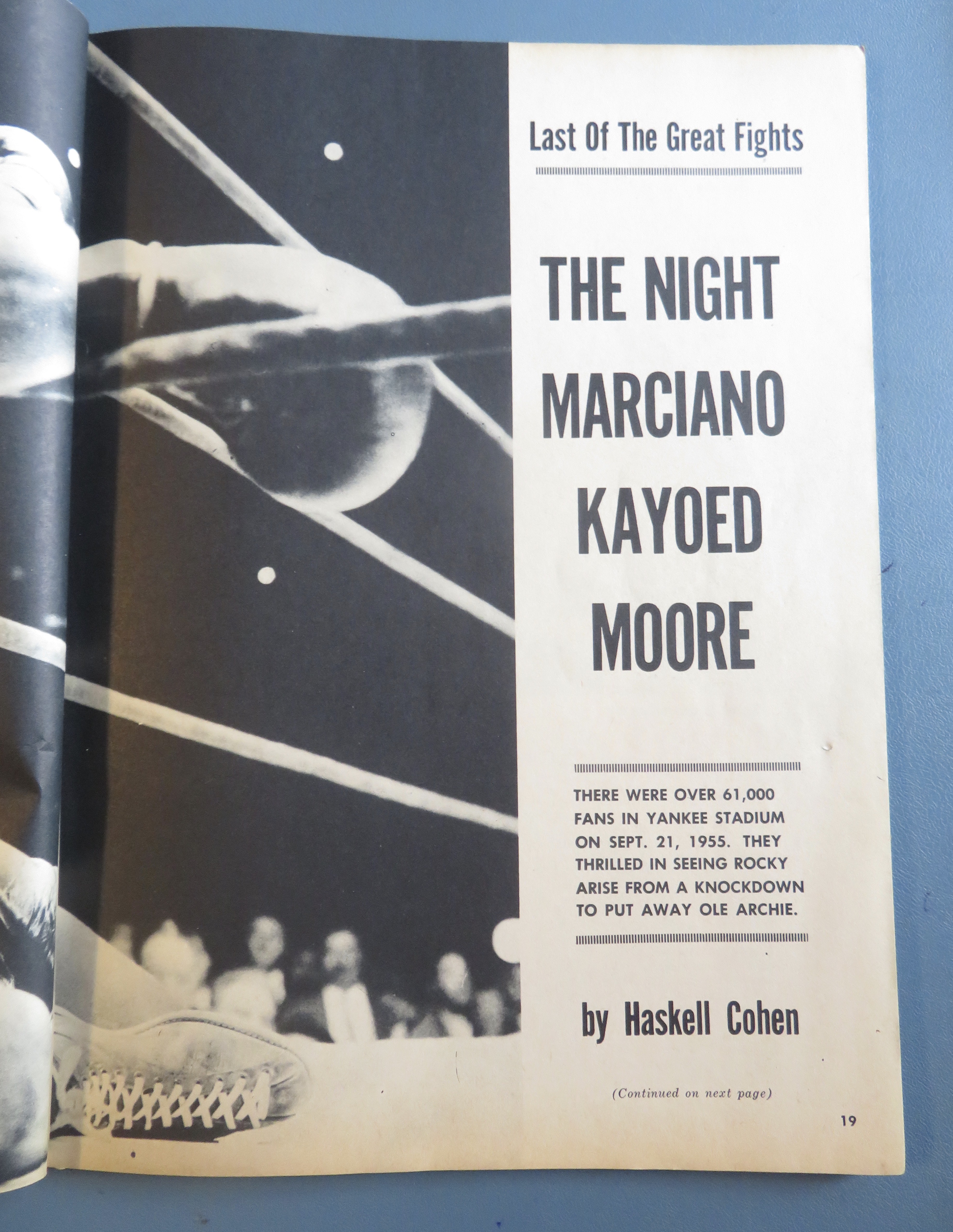 Boxing & Wrestling Magazine July 1962 Emile Griffith