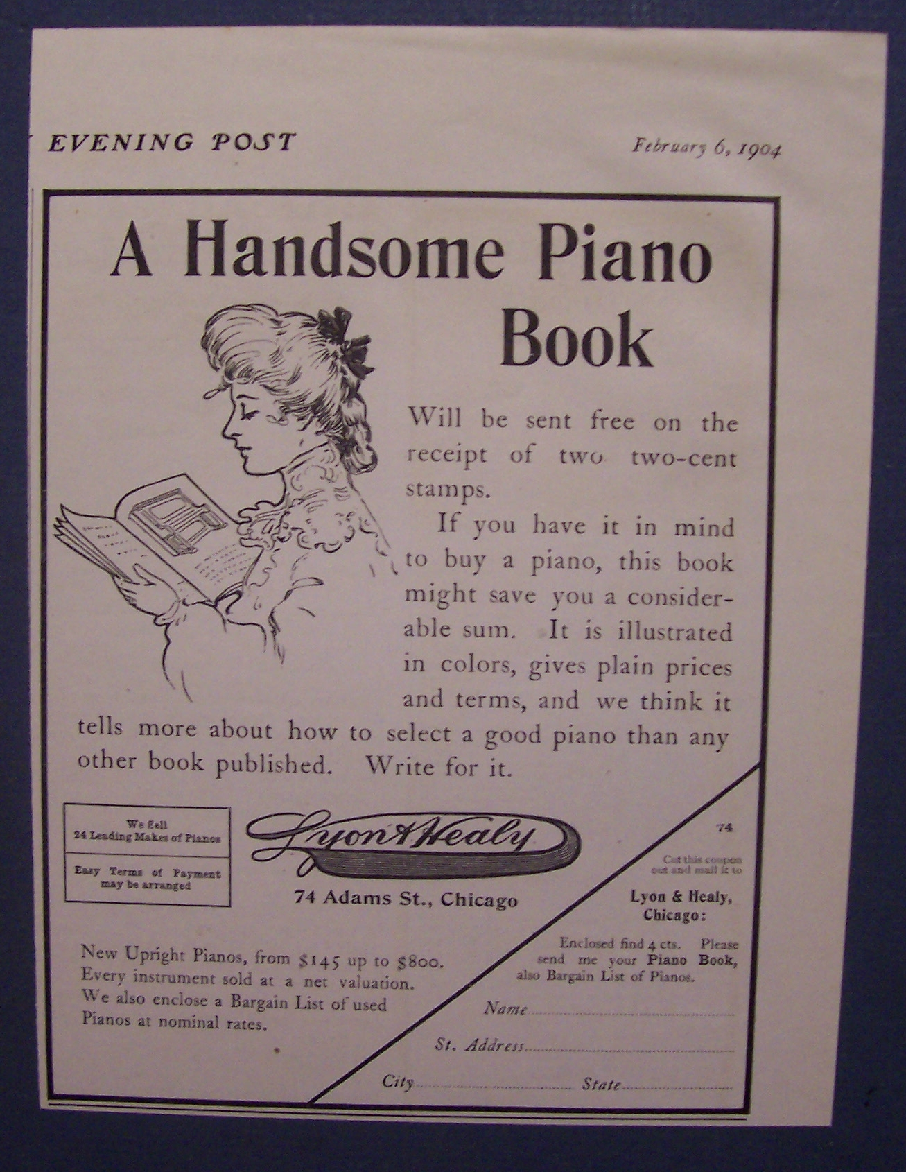 1904  Piano  Book