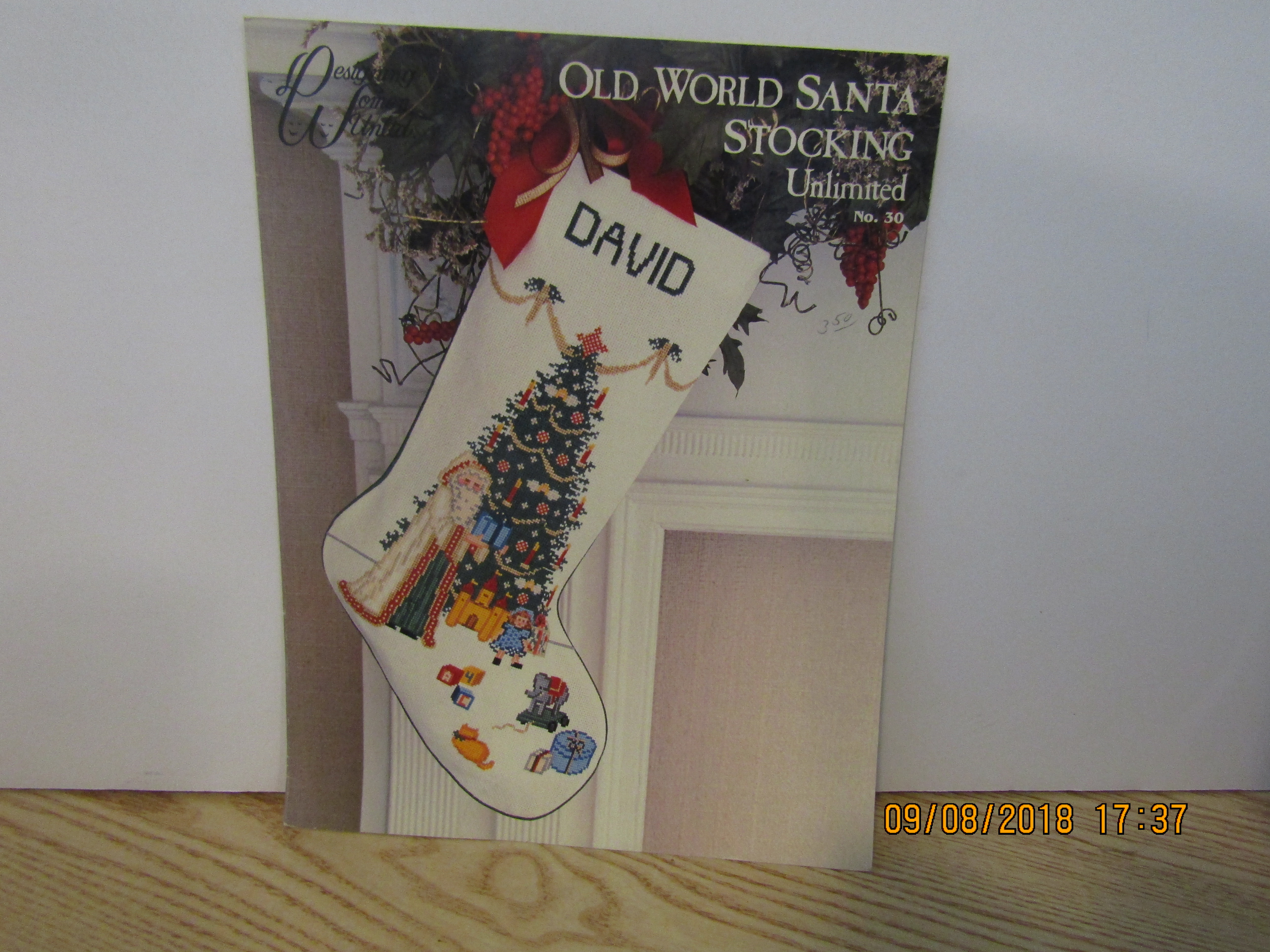 Designing Women Old World Santa Stocking Unlimited #30