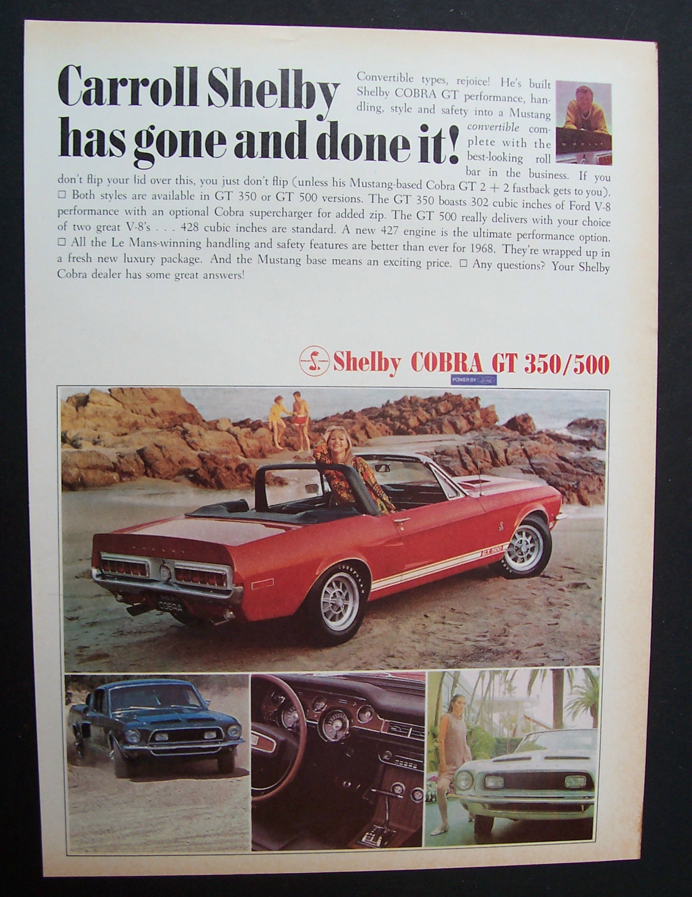 1967 Shelby Cobra GT 350/500