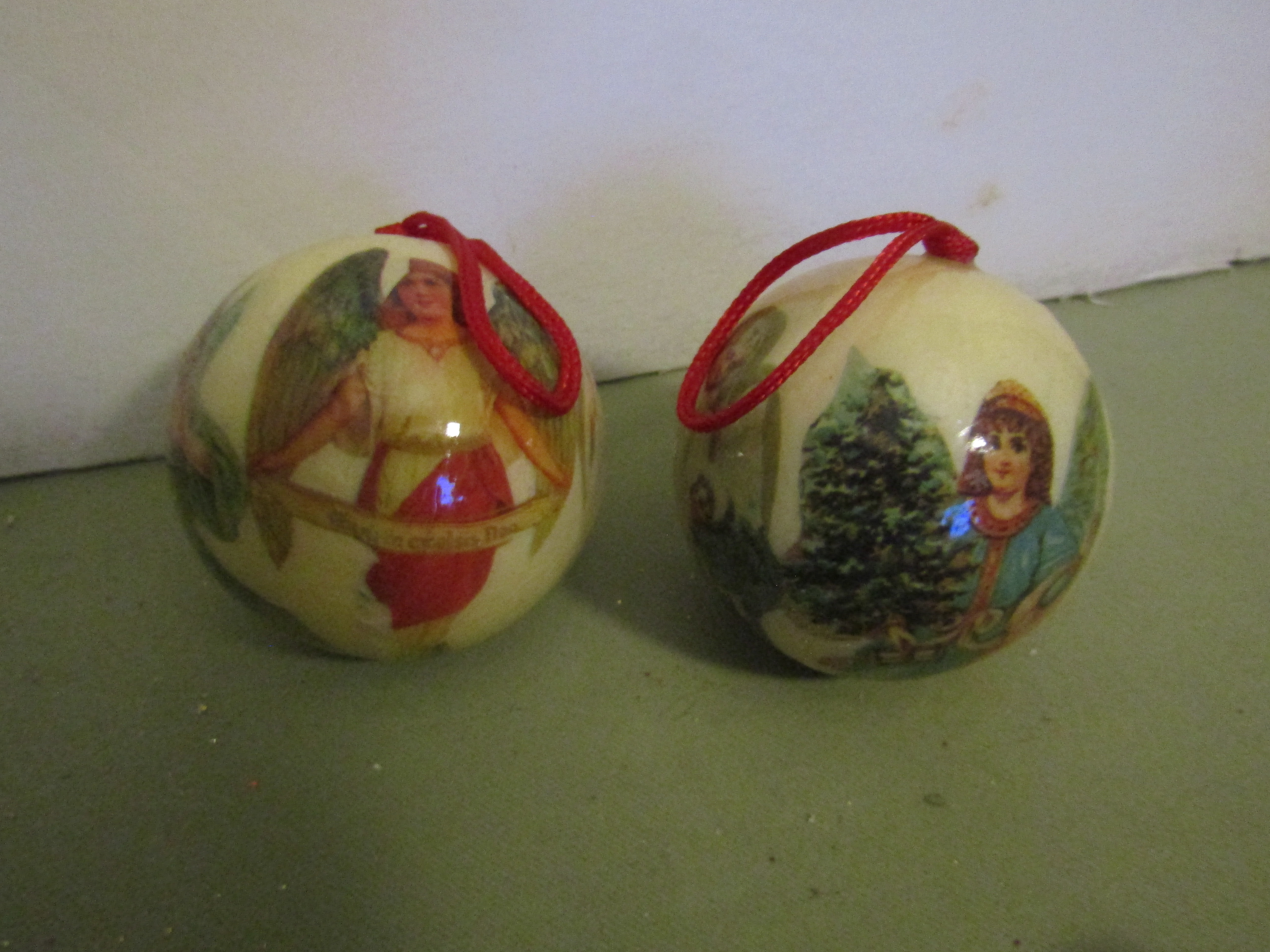 Vintage Angel Christmas Tree Ornament