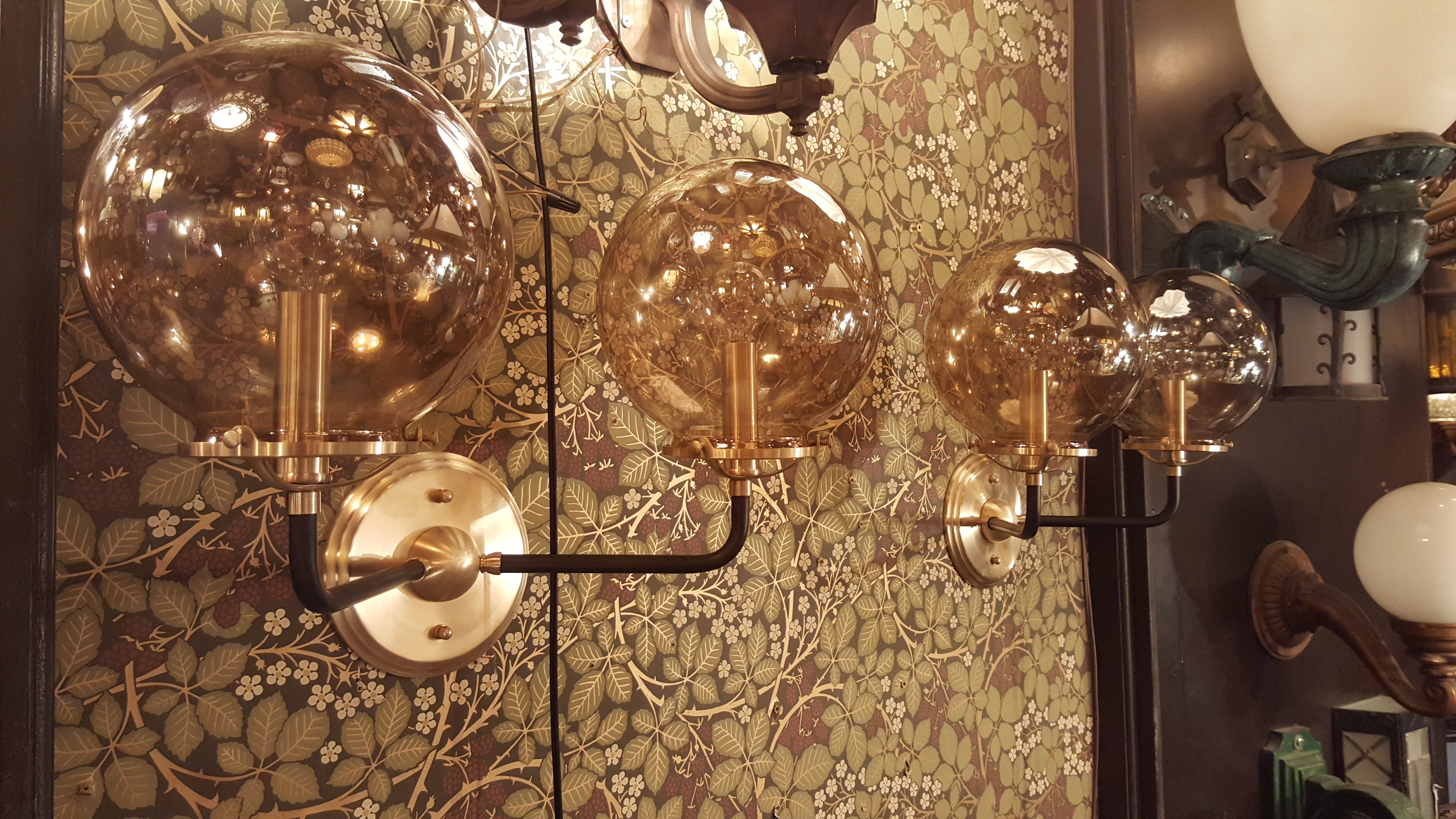 Classic wall lights   Pair    #2599