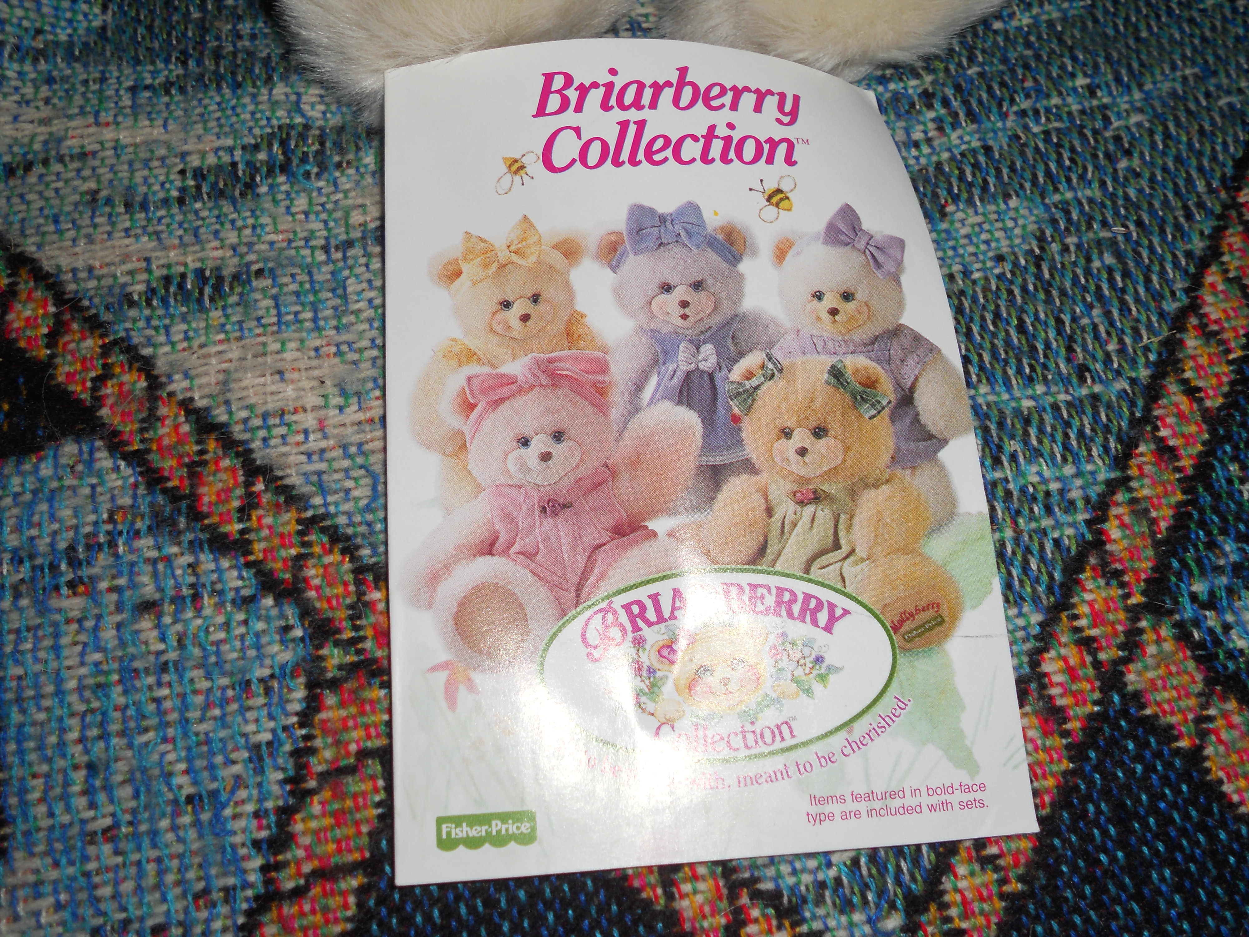 Briarberry Music Bear Fisher Price Berry Jane