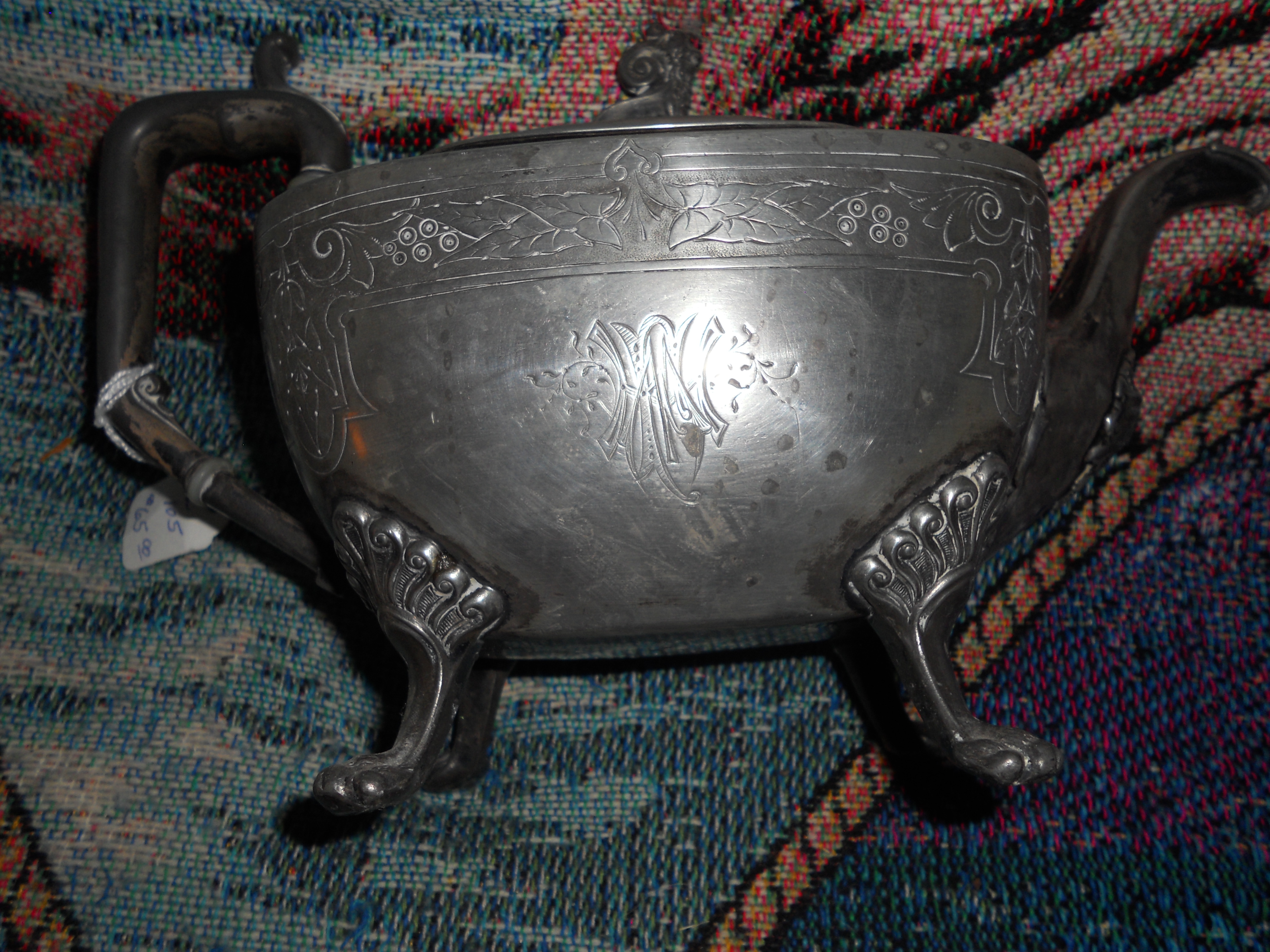 Reed and Barton Teapot, Silver Plated