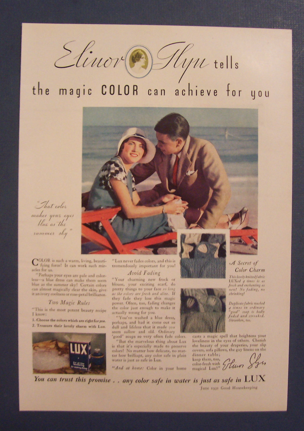 1931  Lux  Soap