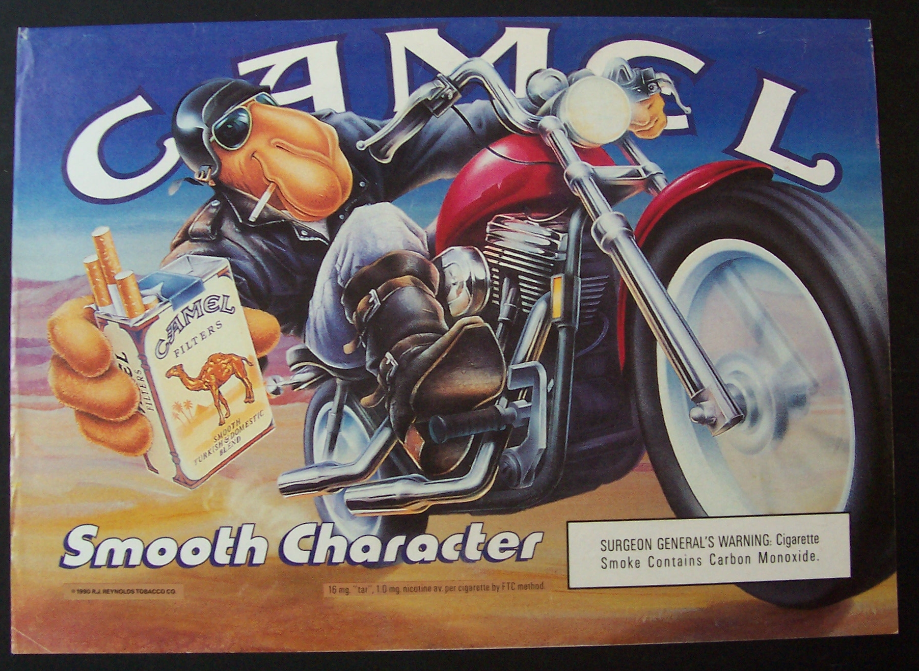 1990  Camel  Cigarettes