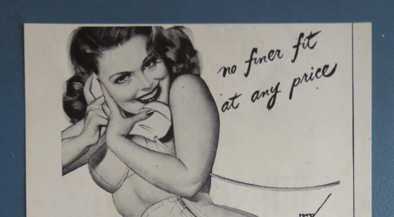 1944 Bestform with Lovely Woman On The Telephone By George Petty