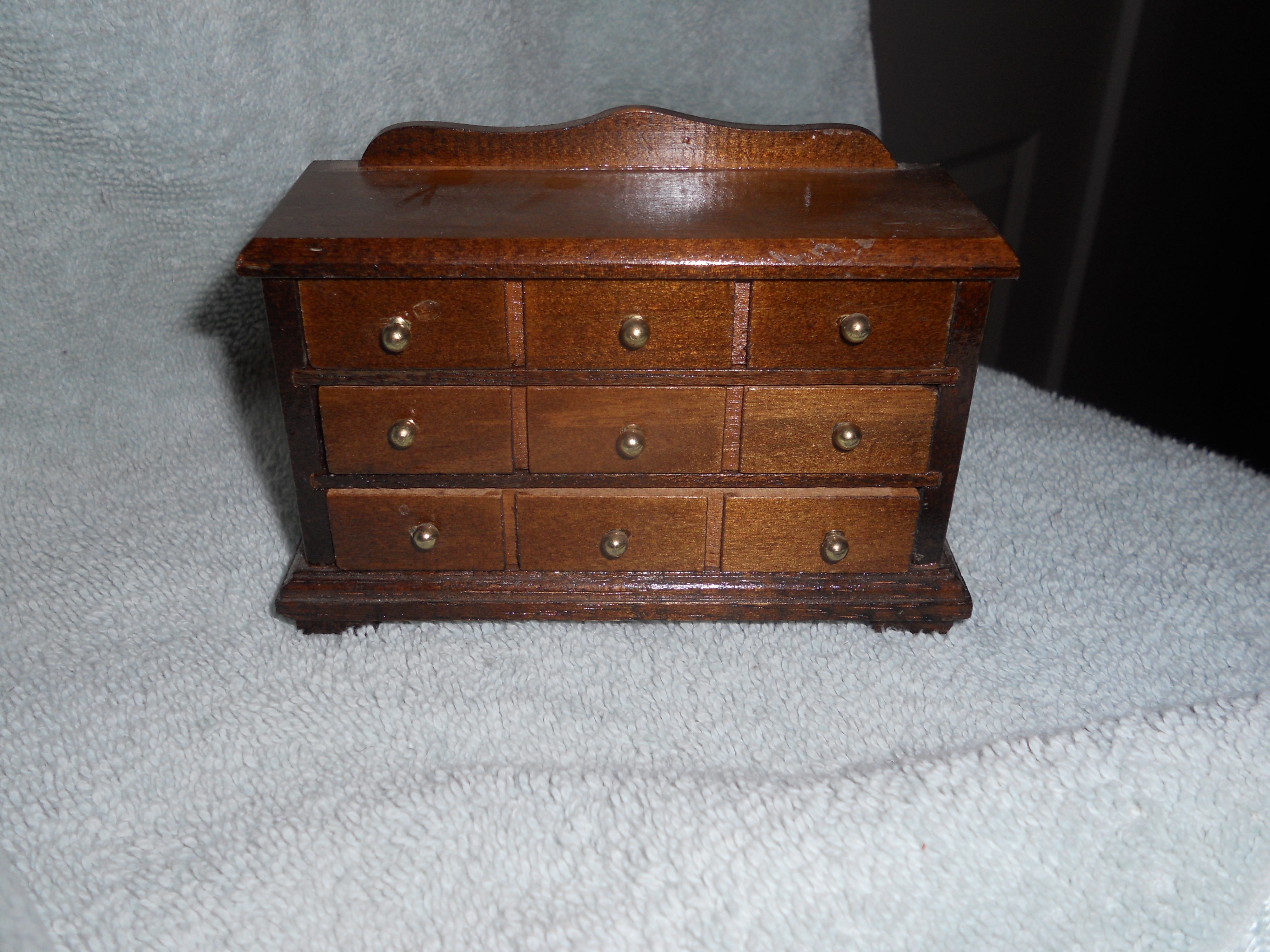 Doll House Bedroom Dresser Wood