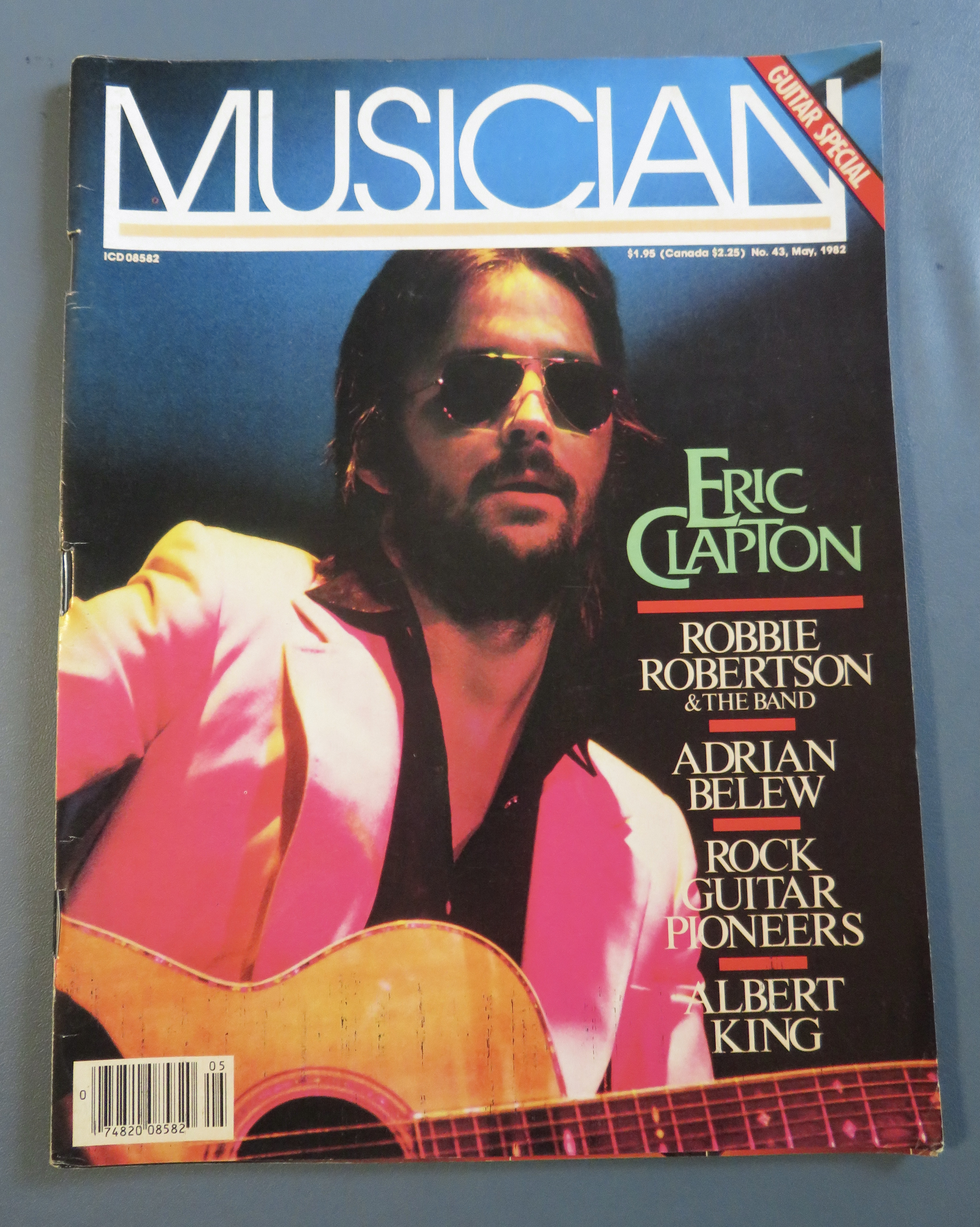Musician Magazine May 1982 Eric Clapton
