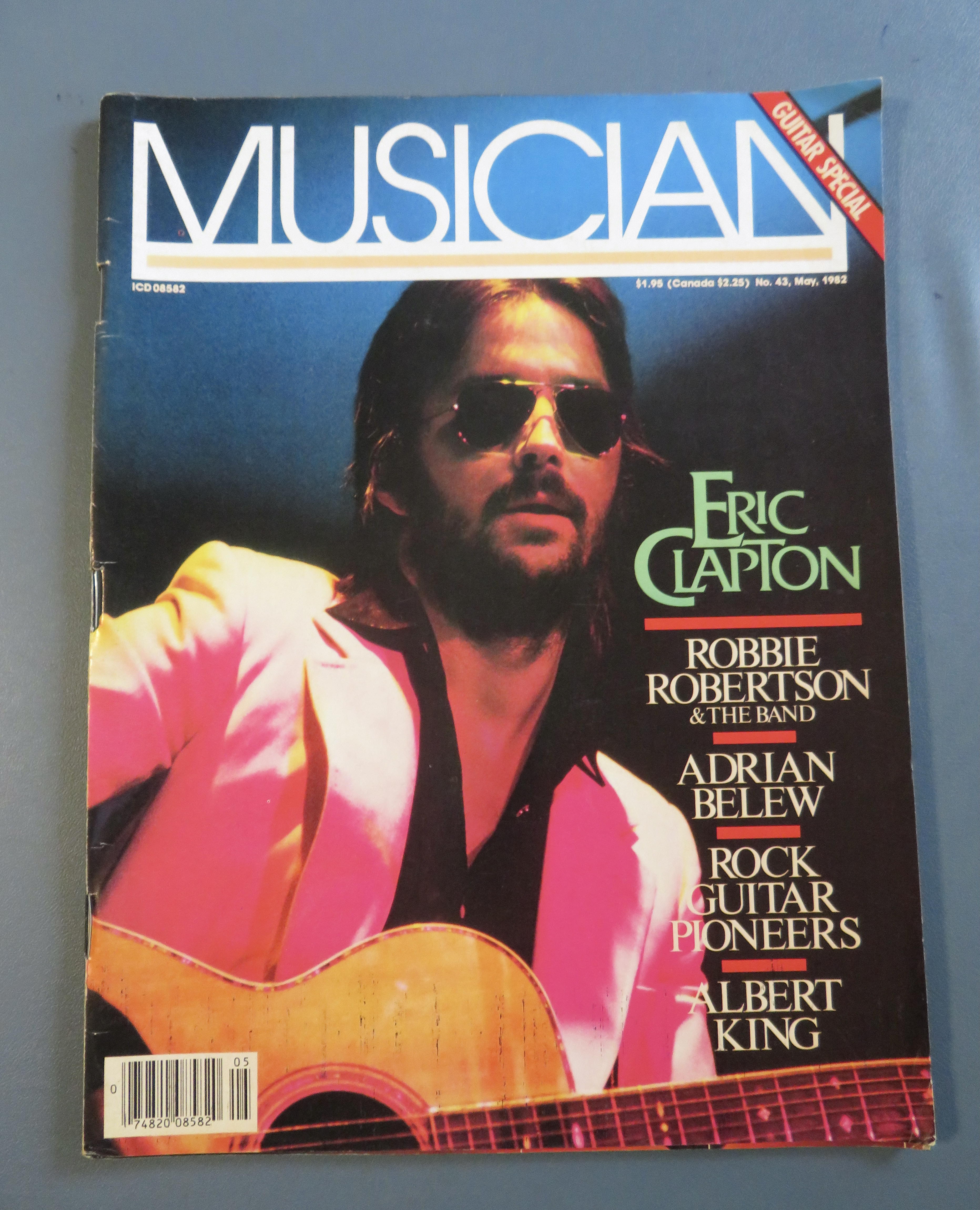 Musician Magazine May 1982 Eric Clapton