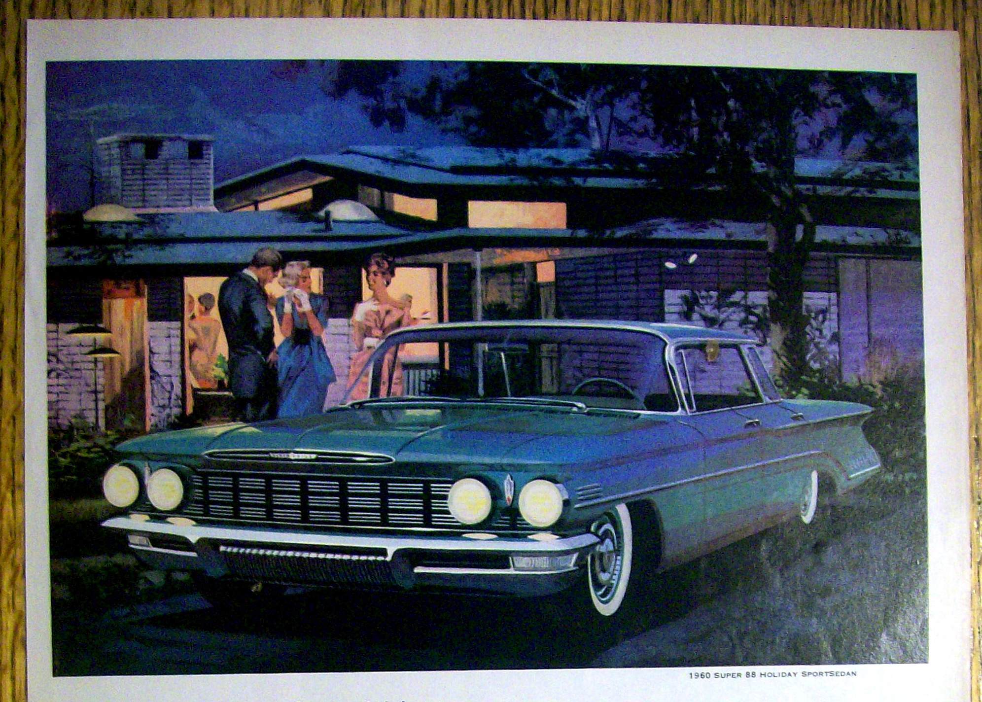 Vintage Ad:1959 Oldsmobile Super 88 Holiday Sportsedan